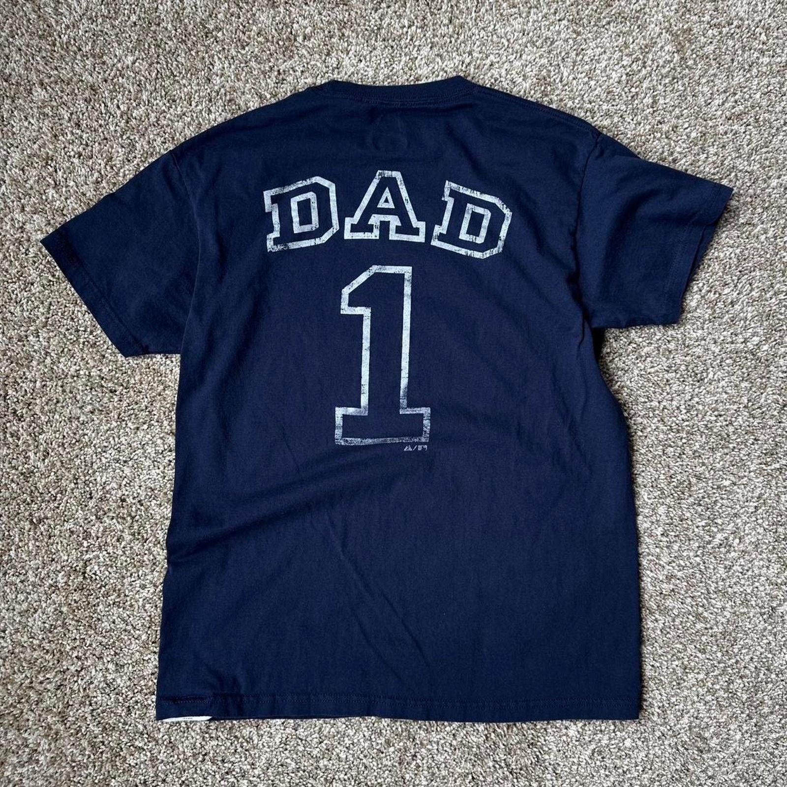 MLB Detroit Tigers Number one Dad Fan MLB Graphic Tee Shirt Size US M / EU 48-50 / 2 - 3 Thumbnail