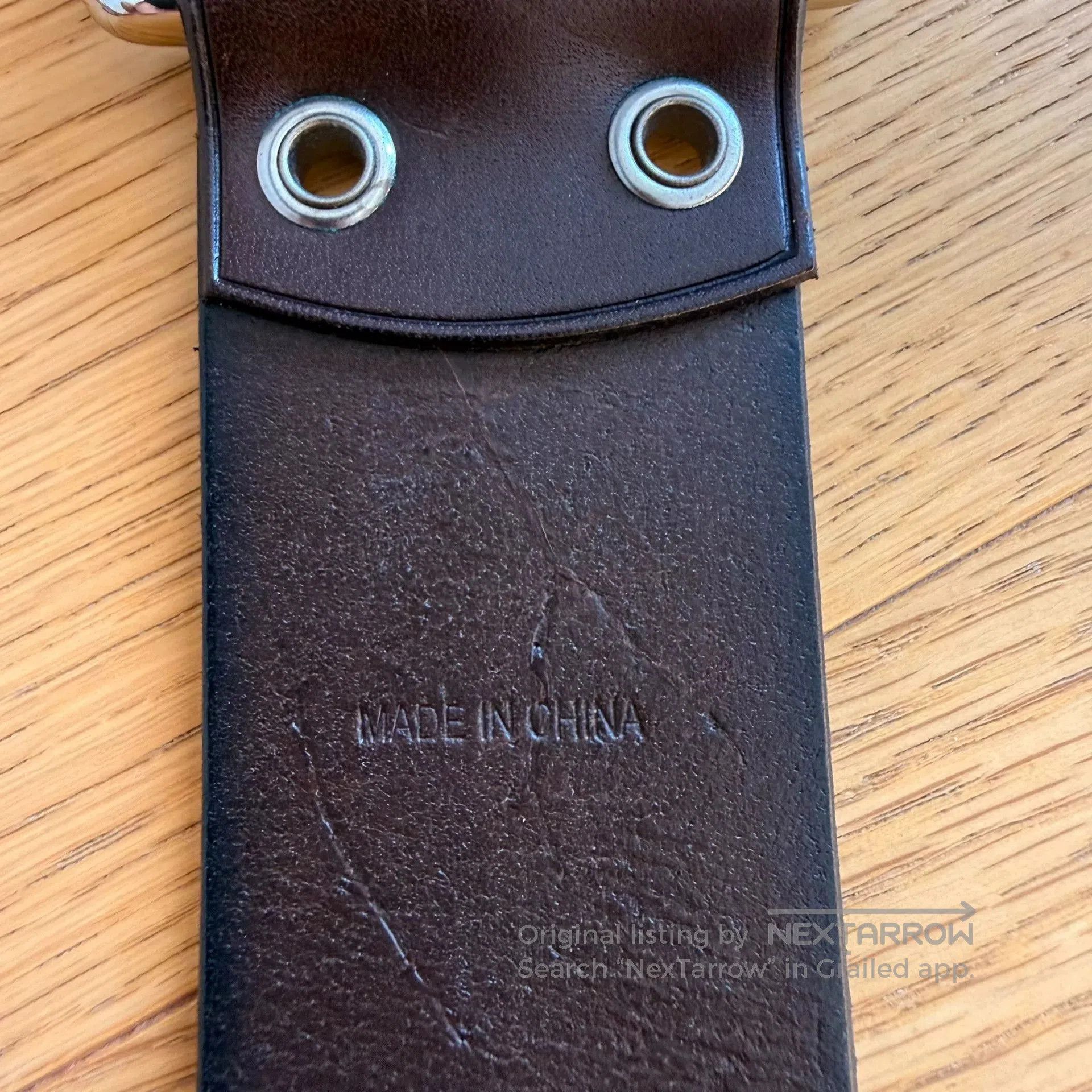 RLX Ralph Lauren Heavy Leather Women's Decorative Belt. Size ONE SIZE - 5 Thumbnail