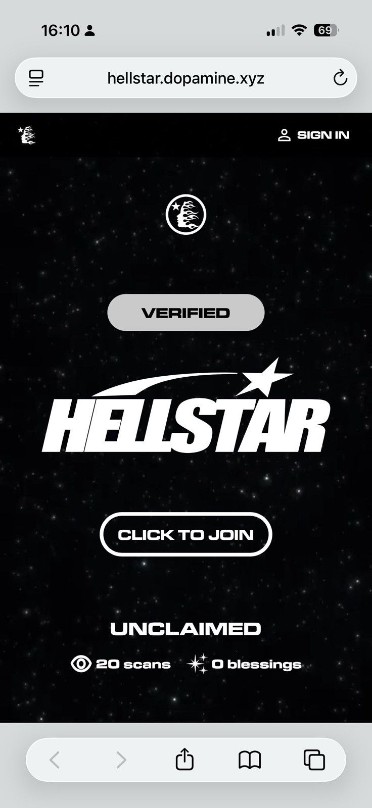 HELLSTAR Hellstar Warm Up T-Shirt size XL Size US XL / EU 56 / 4 - 8 Thumbnail