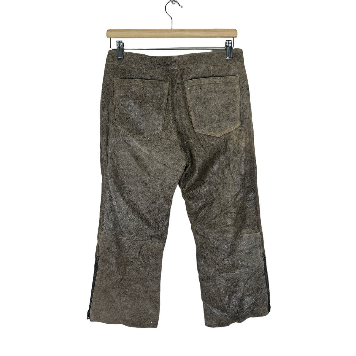Ruffo Research 🔥RUFFO RESEARCH LEATHER FW2000 TROUSER PANTS Size 30" / US 8 / IT 44 - 9 Thumbnail