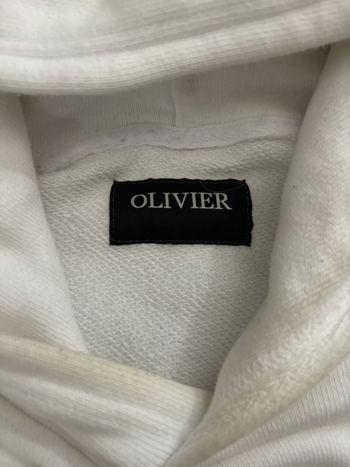 Oliver Peoples × Vintage OLIVER OLIVER WHITE HOODIE NBA Size US L / EU 52-54 / 3 - 4 Thumbnail