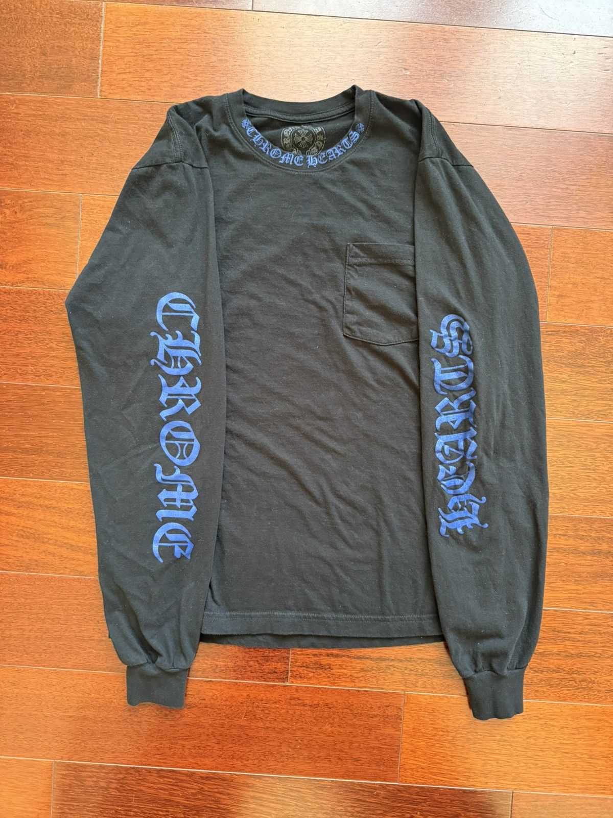 Chrome Hearts Black Chrome Hearts Long Sleeve Shirt Size US L / EU 52-54 / 3 - 1 Thumbnail
