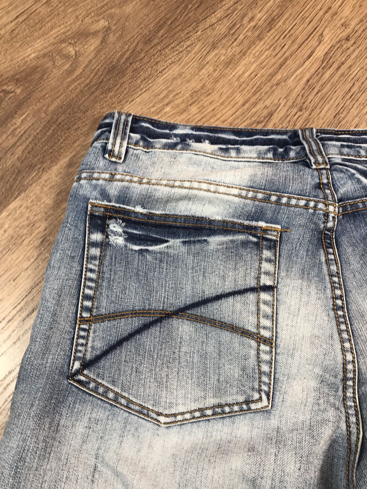 Japanese Brand × Vintage Vintage Denim Pants Double Knee Jeans Size US 36 / EU 52 - 14 Thumbnail