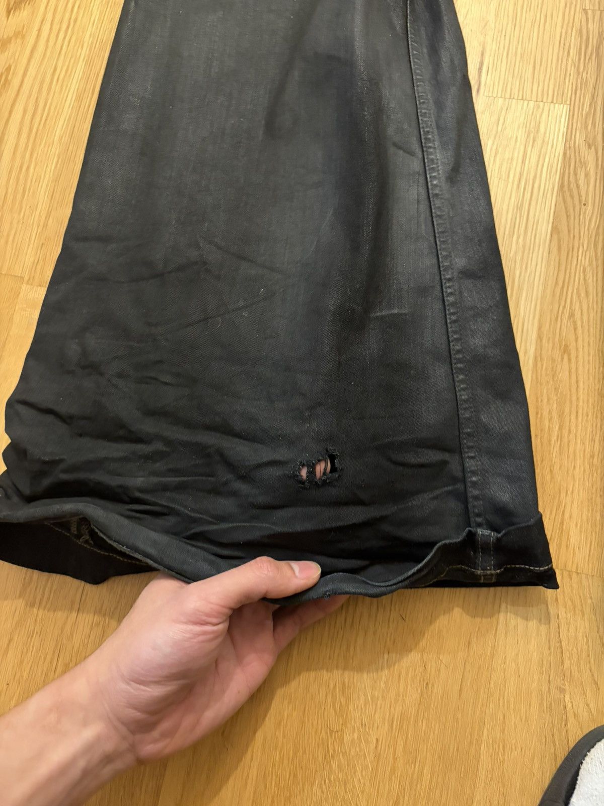 Rick Owens Drkshdw Rick Owens DRKSHDW Bolan Bootcut Jeans Size US 34 / EU 50 - 6 Thumbnail