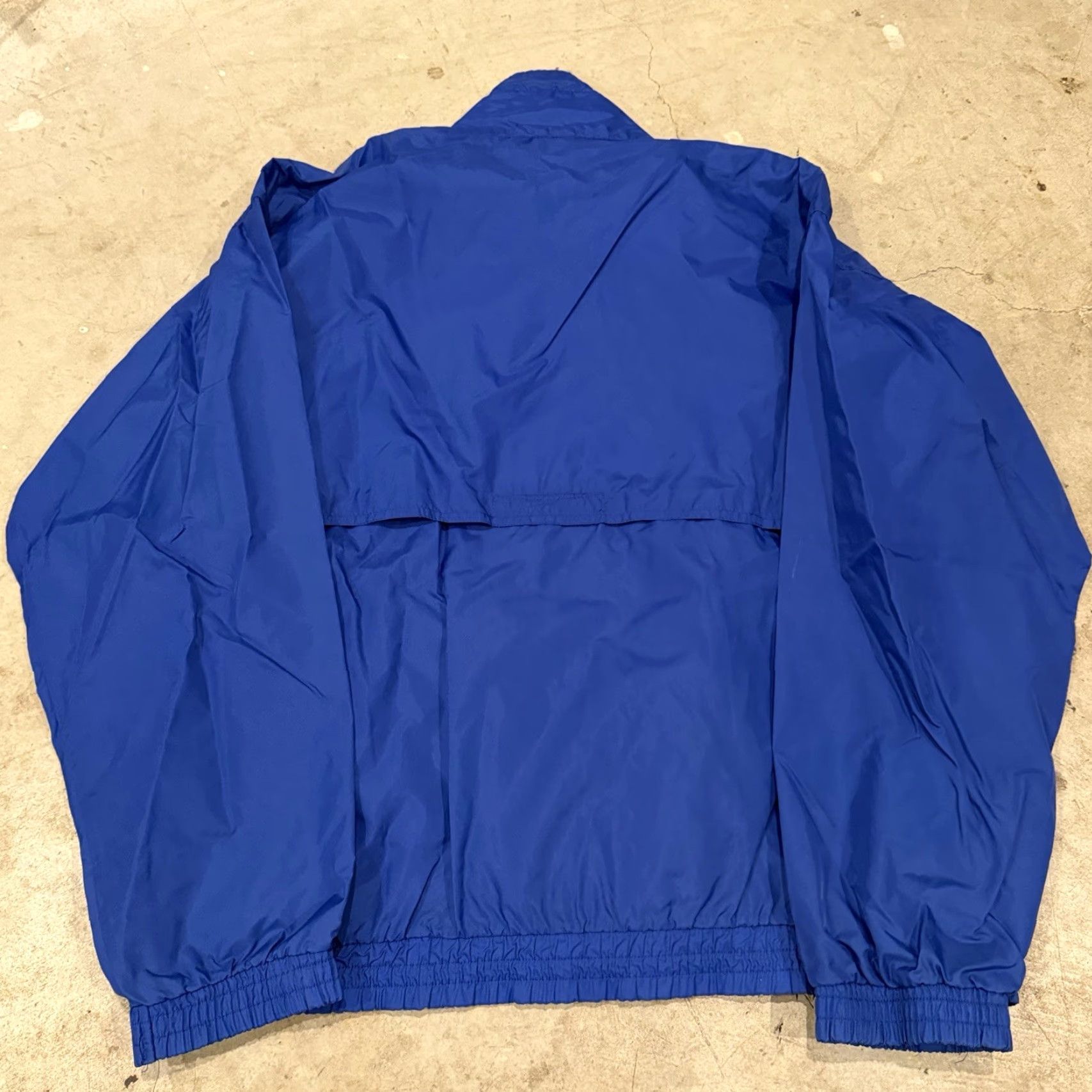 Puma VINTAGE Puma Jacket Mens Medium Blue Full Zip Spell Out Bomber 90s Windbreaker Size US M / EU 48-50 / 2 - 2 Thumbnail