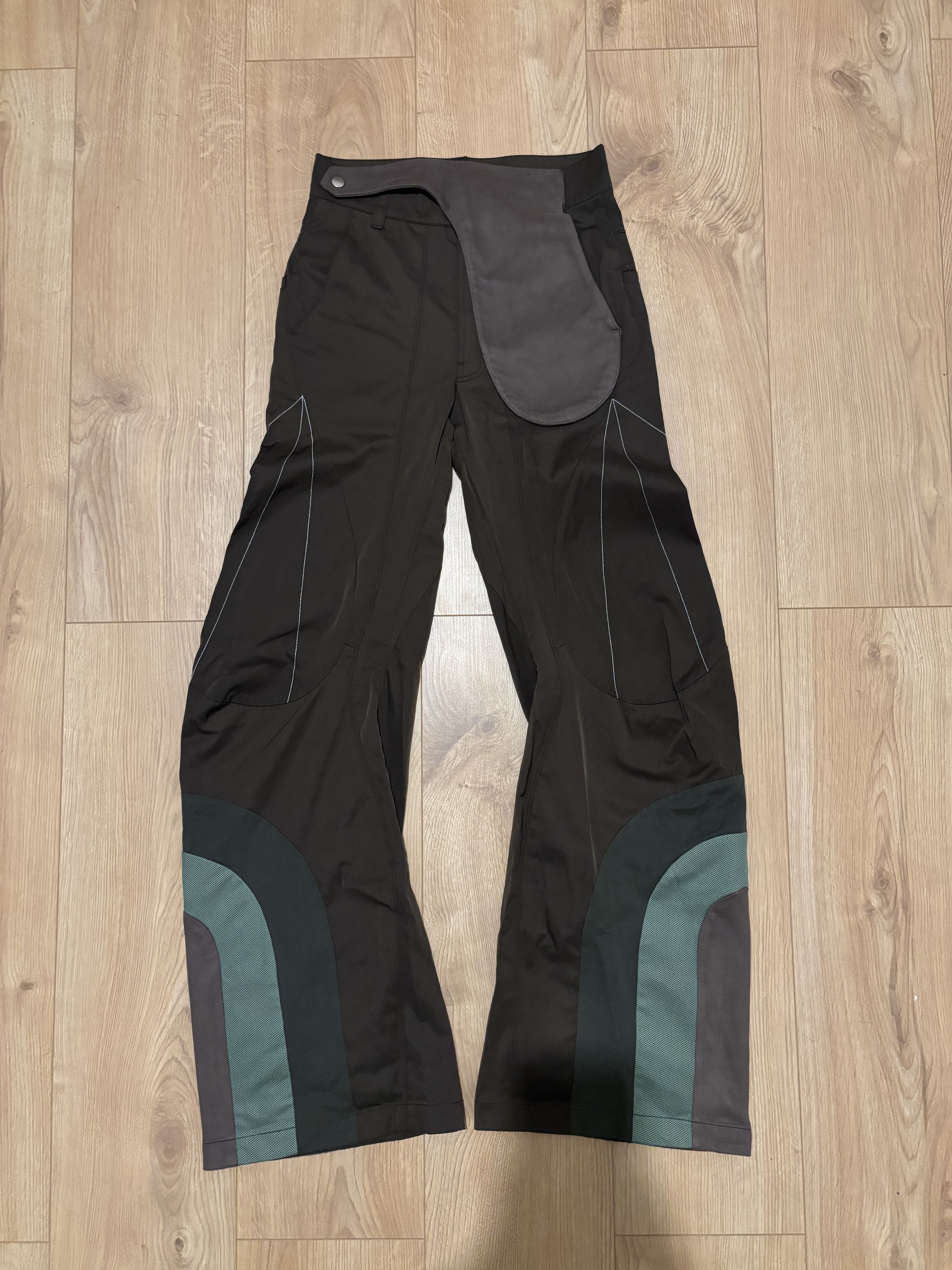FFFPOSTALSERVICE Flare Cargo Pants green 【公式通販】