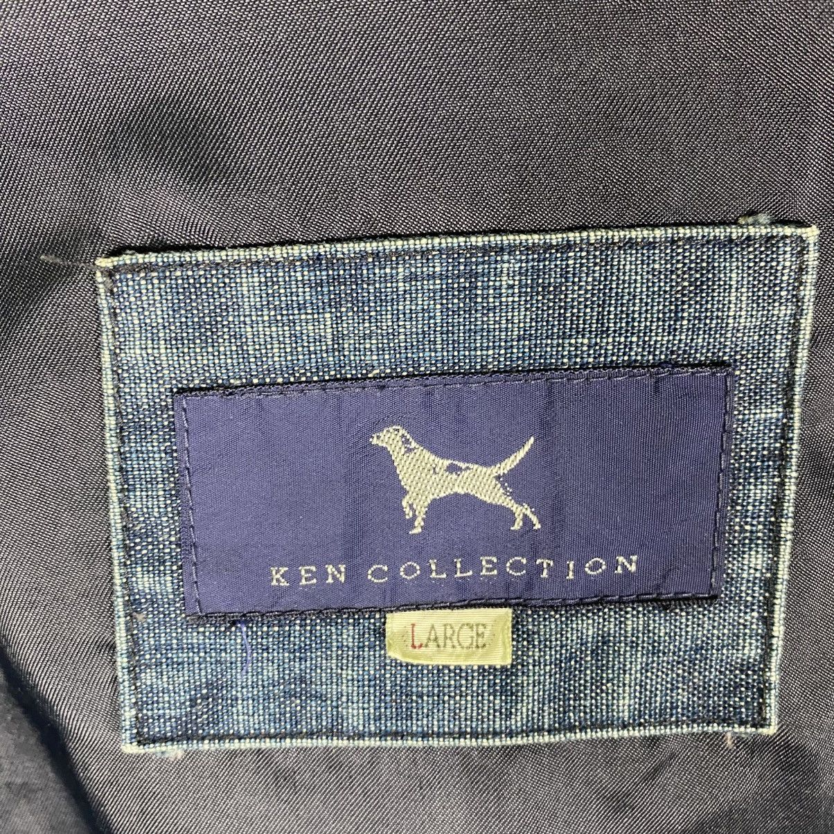 Japanese Brand Vintage Unique Retro Ken Collection indigo denim Zipper Size US L / EU 52-54 / 3 - 7 Thumbnail