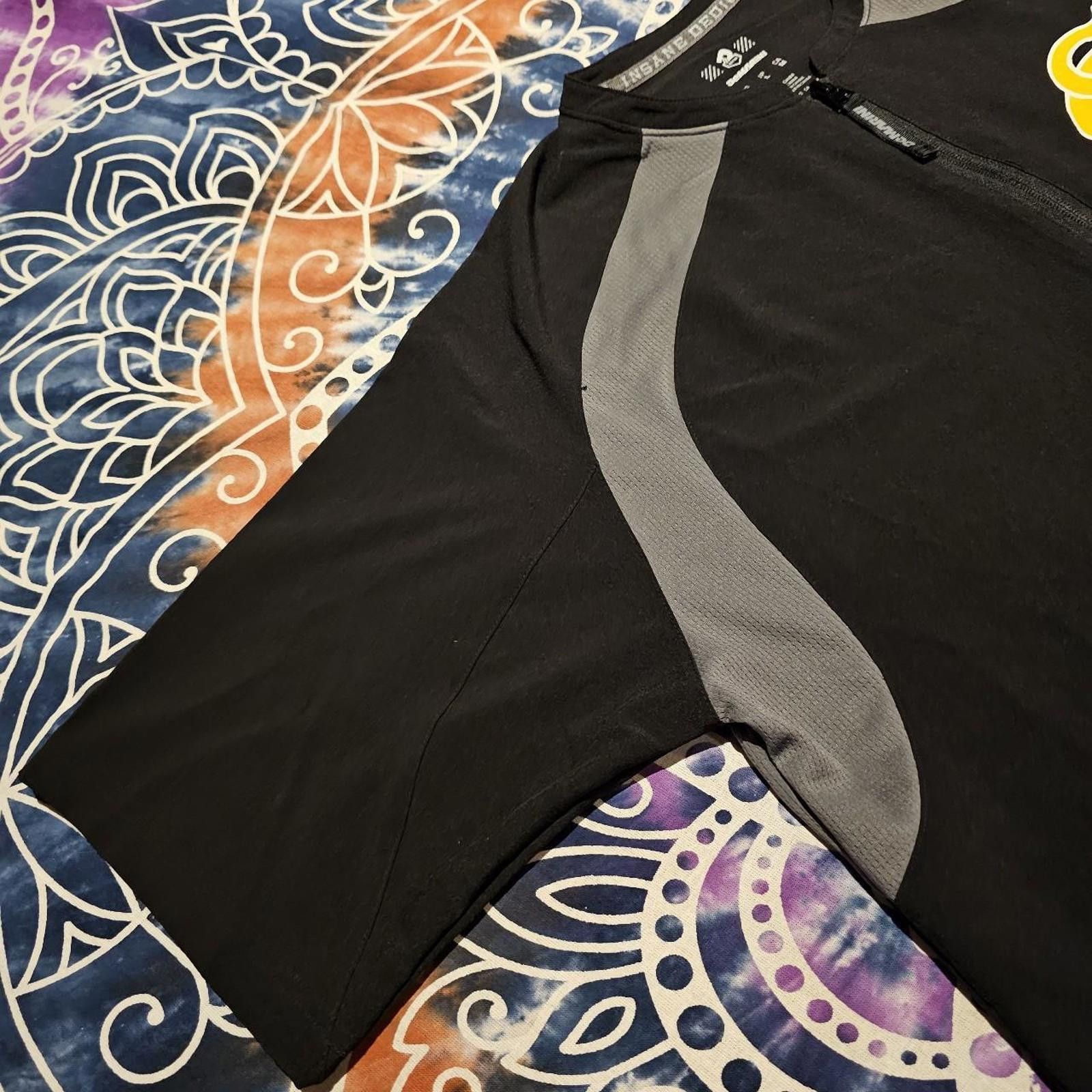 Designer Men's Black and Yellow Demarini Baseball Quarter Zip Shirt Size US M / EU 48-50 / 2 - 4 Thumbnail