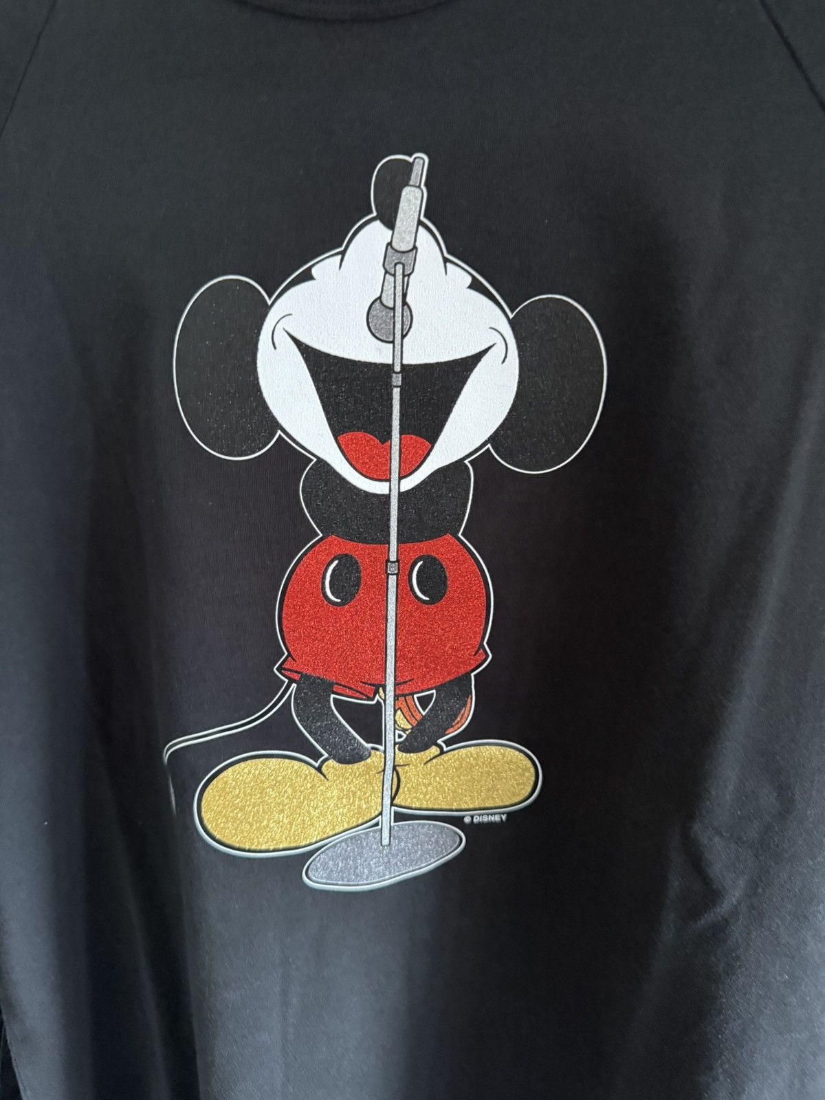 トップス supreme number nine Raglan L/S Top 新品未使用 Supreme Number Nine Mickey Raglan L/S TOP Lサイズ