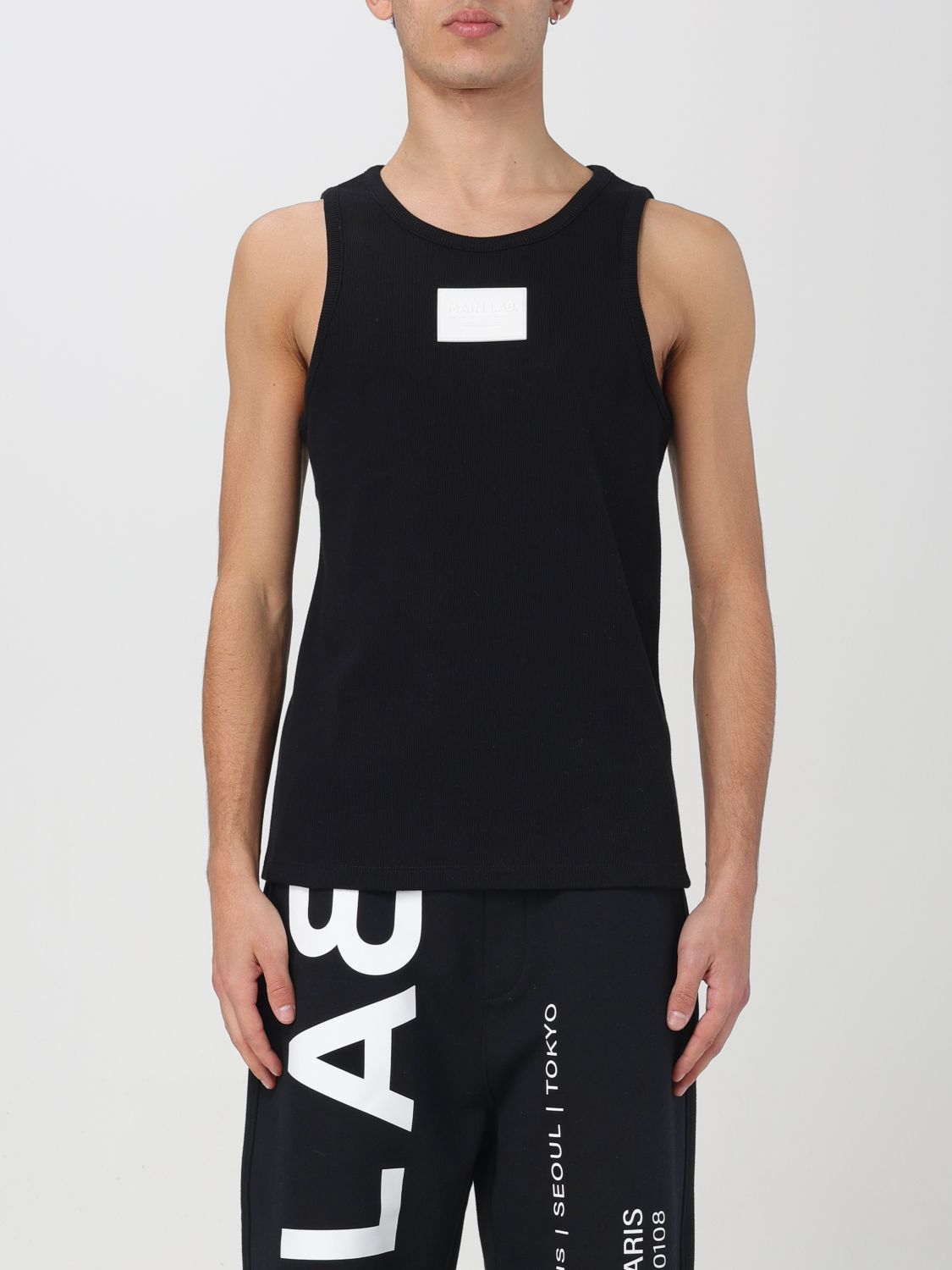 image of Balmain Tank Top Men Black (Size Medium)