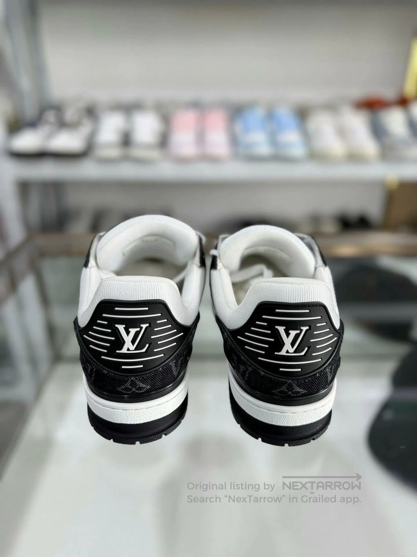 Louis Vuitton Louis Vuitton LV Trainer Men's Shoes. Size US 8.5 / EU 41-42 - 3 Thumbnail