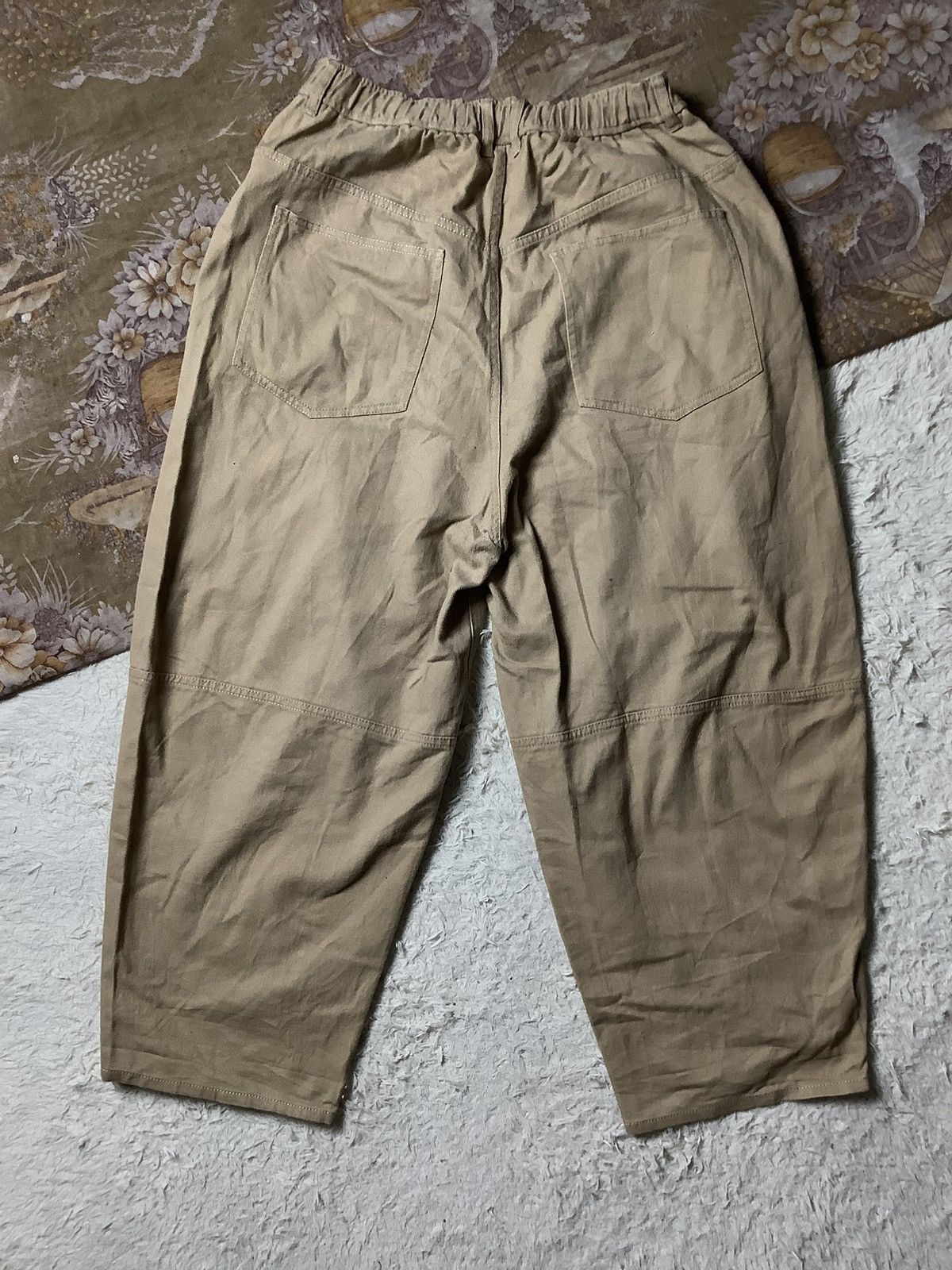 Japanese Brand × Yohji Yamamoto 💥RARE💥 Niko And Ultra Wide Leg Baloons Pants Size US 30 / EU 46 - 9 Thumbnail