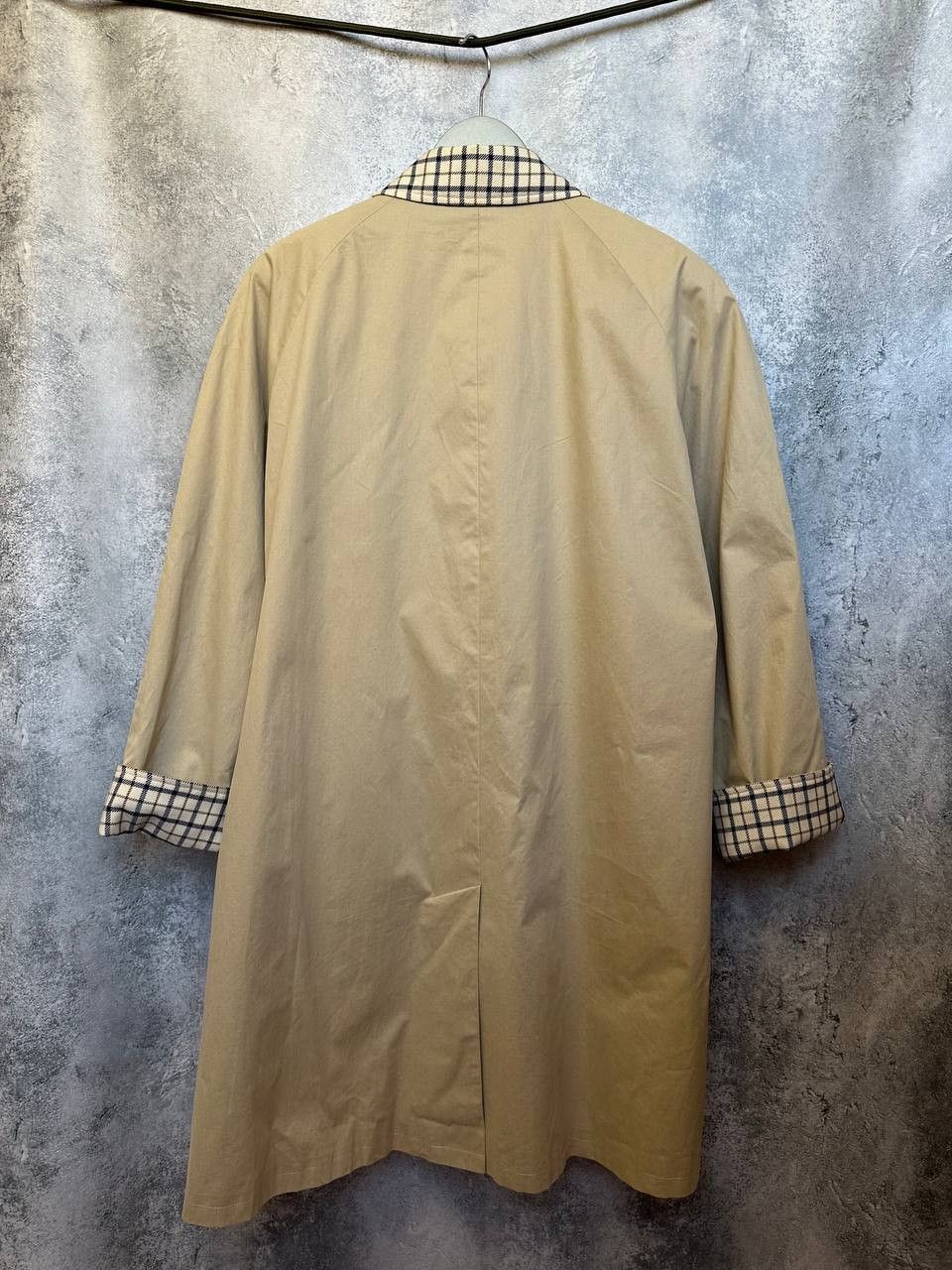 Aquascutum Aquascutum of London Trench Coat Vintage Beige Check Lining Size US L / EU 52-54 / 3 - 3 Thumbnail