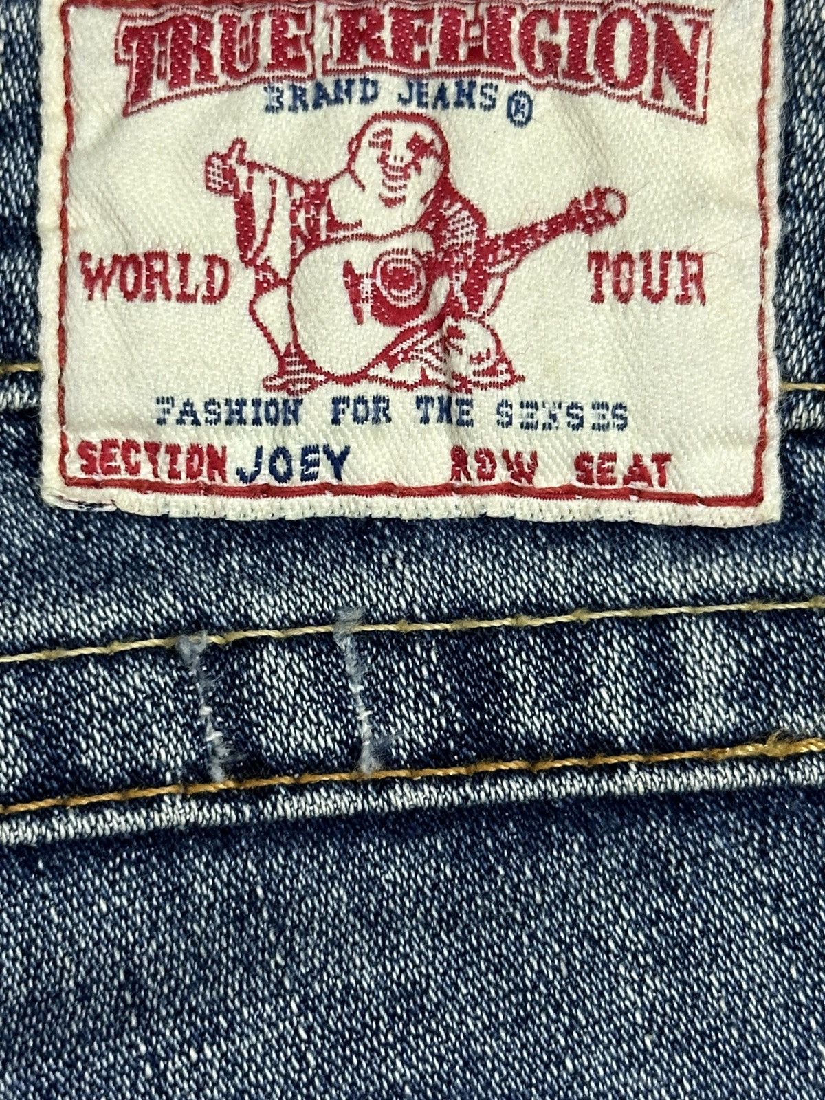 Japanese Brand Vintage Made in USA True Religion Bootcut Bell Bottom Jeans Size US 28 / EU 44 - 9 Thumbnail