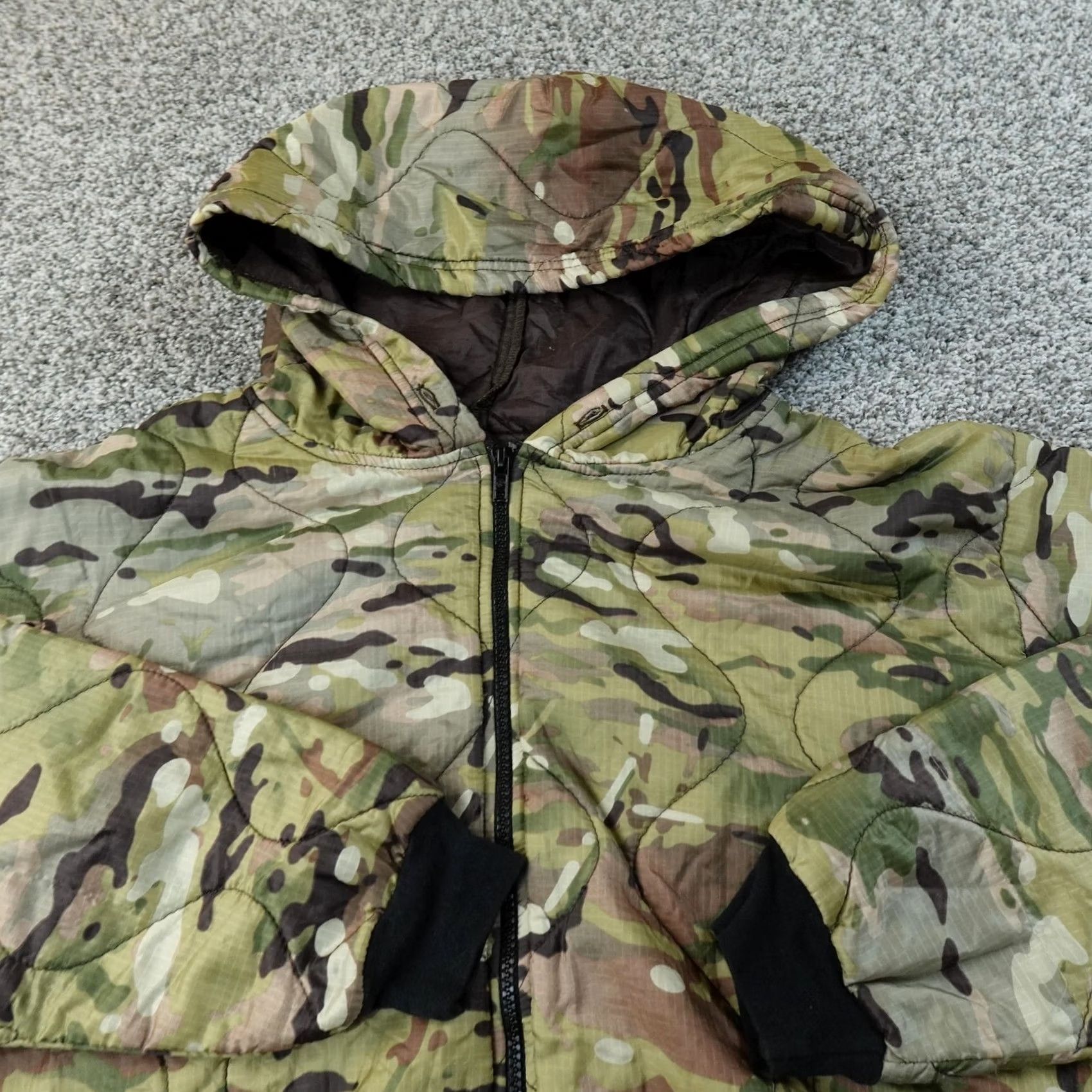 Vintage Perseverance Survival Jacket Mens S Green Multicam OCP Camo Quilted Outdoor Coat Size US S / EU 44-46 / 1 - 3 Thumbnail