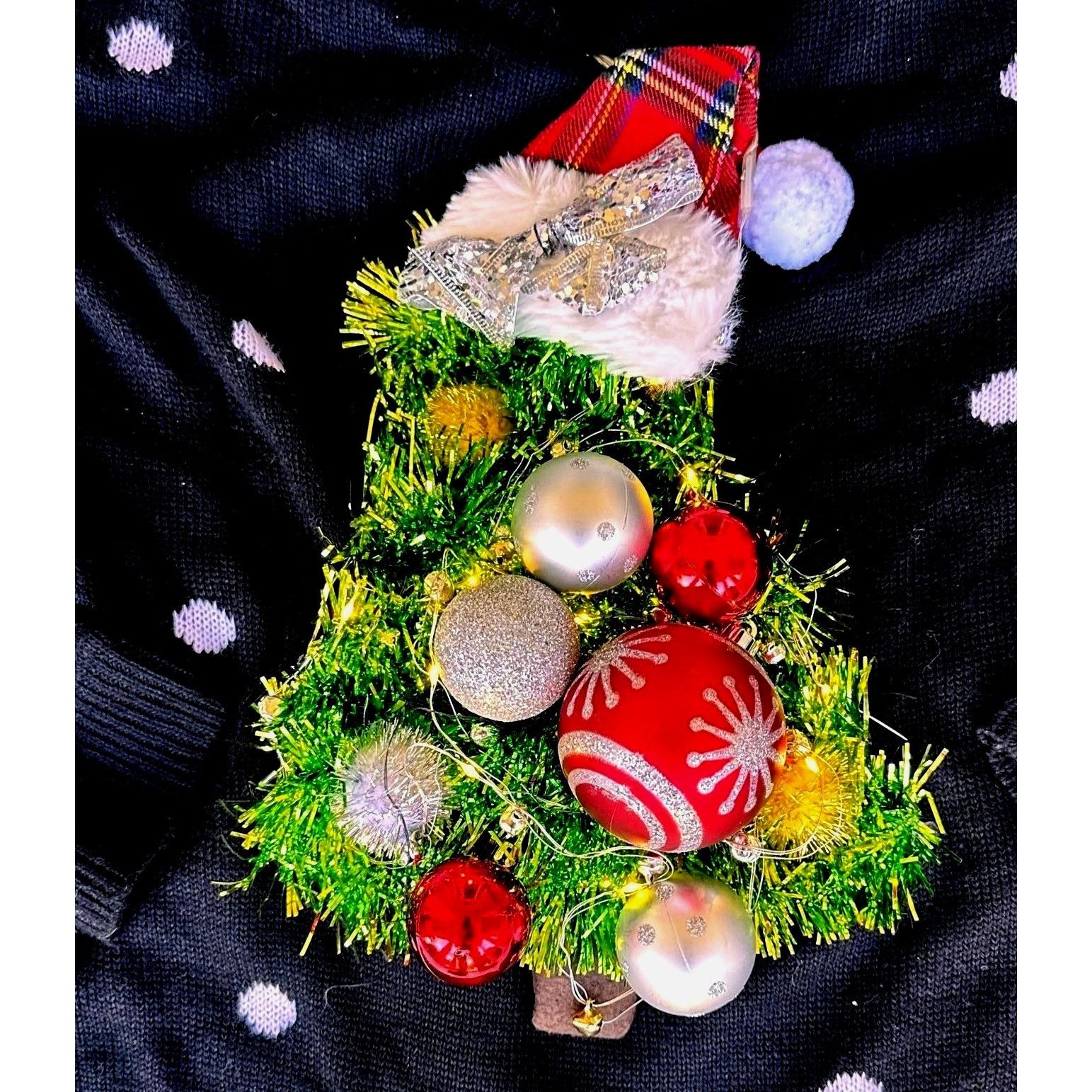 Vintage VTG No Boundaries Ugly Christmas Sweater Juniors Large n Size L / US 10 / IT 46 - 6 Thumbnail