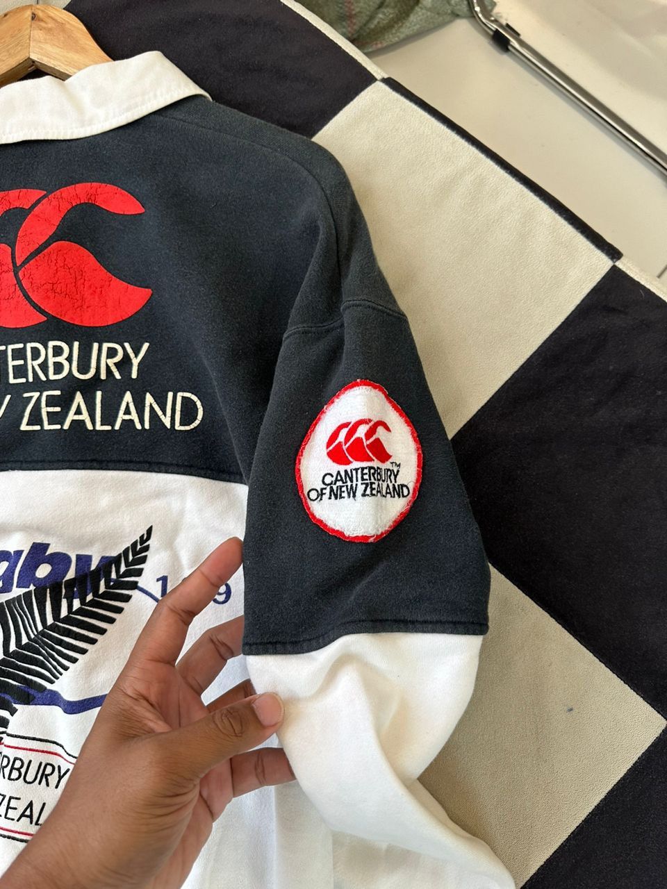 All Blacks × Canterbury of New Zealand × Vintage VINTAGE CANTERBURY ALL BLACK Size US M / EU 48-50 / 2 - 5 Thumbnail