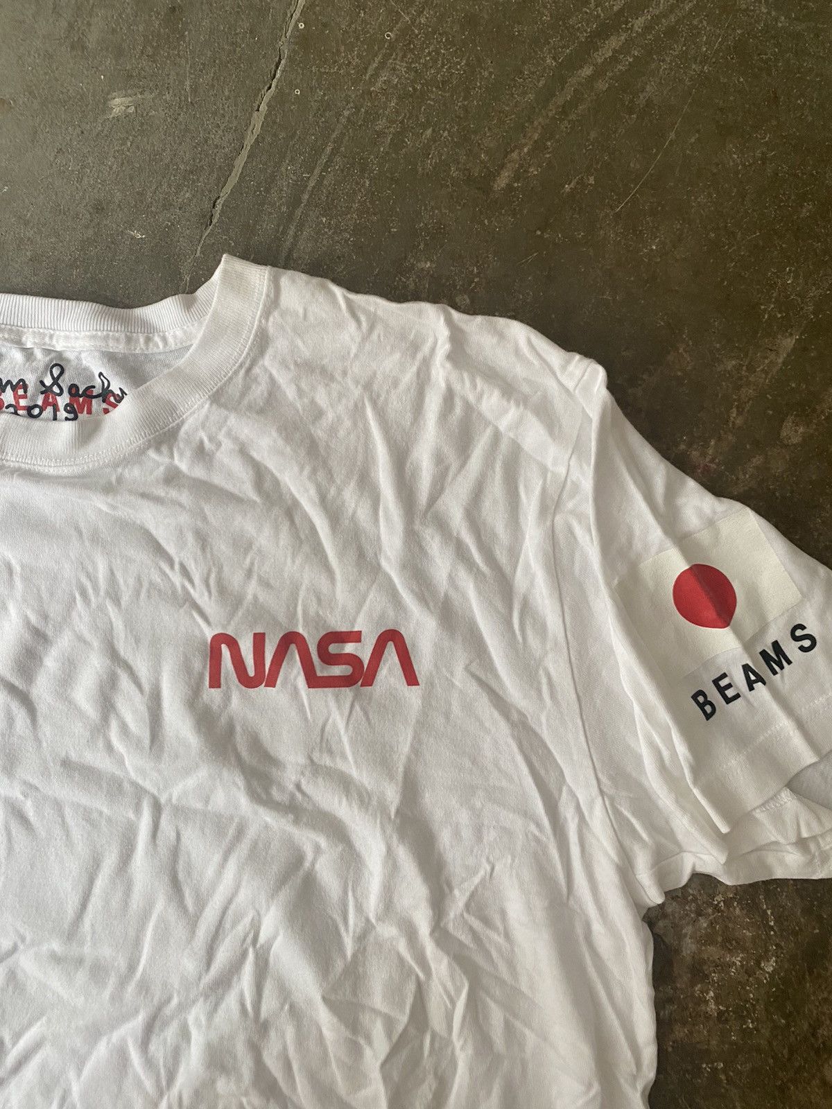 Beams Japan × Tom Sachs Tom Sachs Beams Nasa 2019 Tee CPFM Balenciaga Visvjm Kapital Size US XL / EU 56 / 4 - 3 Thumbnail