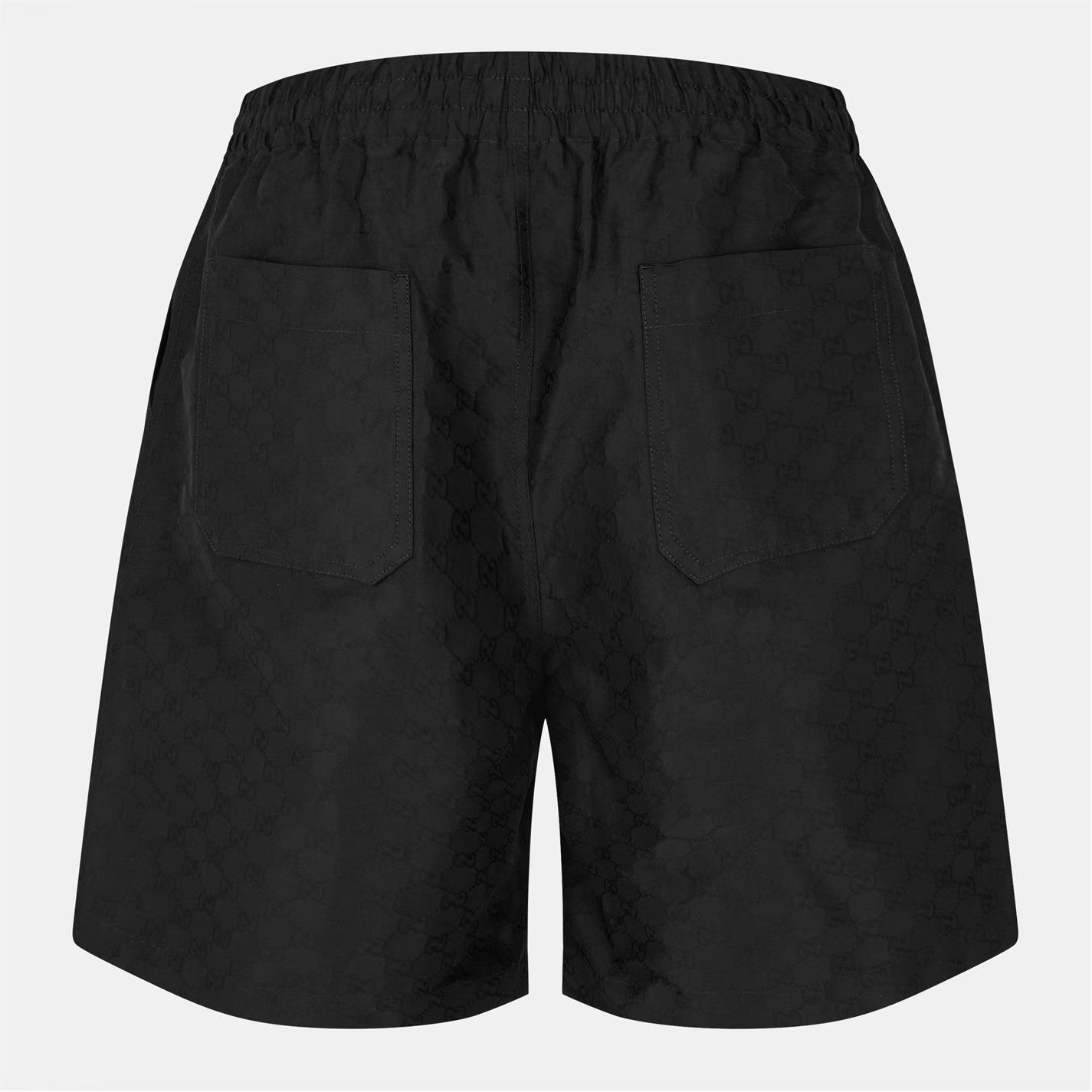 Gucci o1g2r1mq0426 Silk GG Shorts in Black Size US 36 / EU 52 - 2 Thumbnail