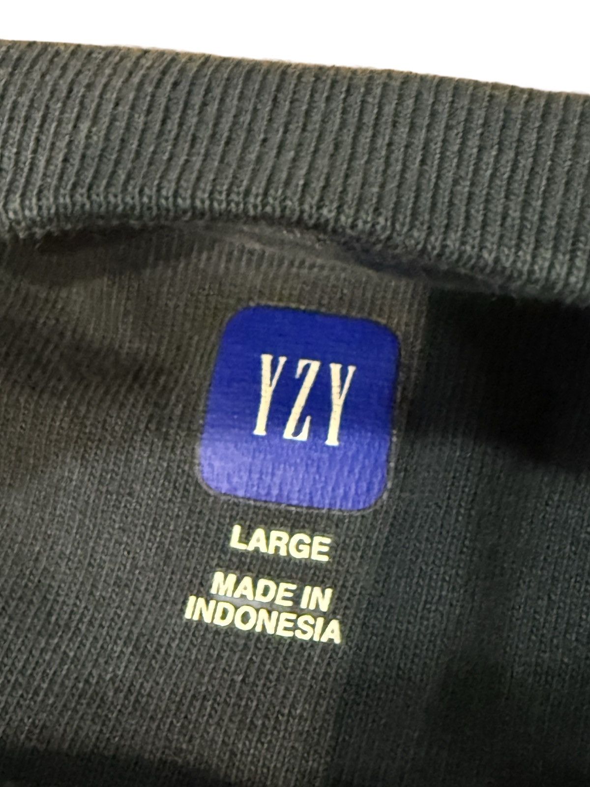 Gap × Yeezy Yeezy Gap Logo Tee Blue Size US L / EU 52-54 / 3 - 3 Thumbnail