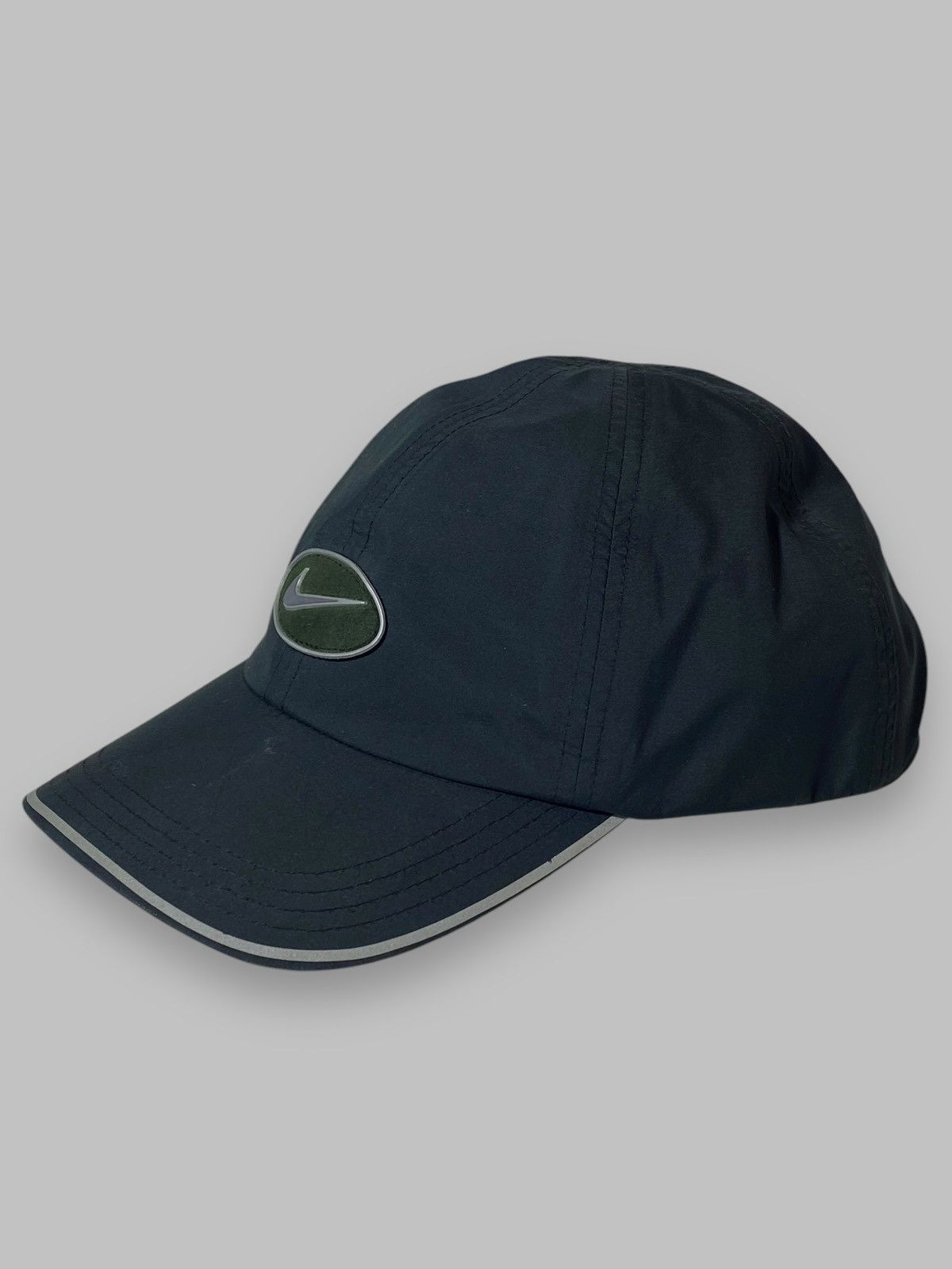 Nike Vintage Nike Swoosh Logo Y2k Hype Streetwear CAp Size ONE SIZE - 4 Thumbnail