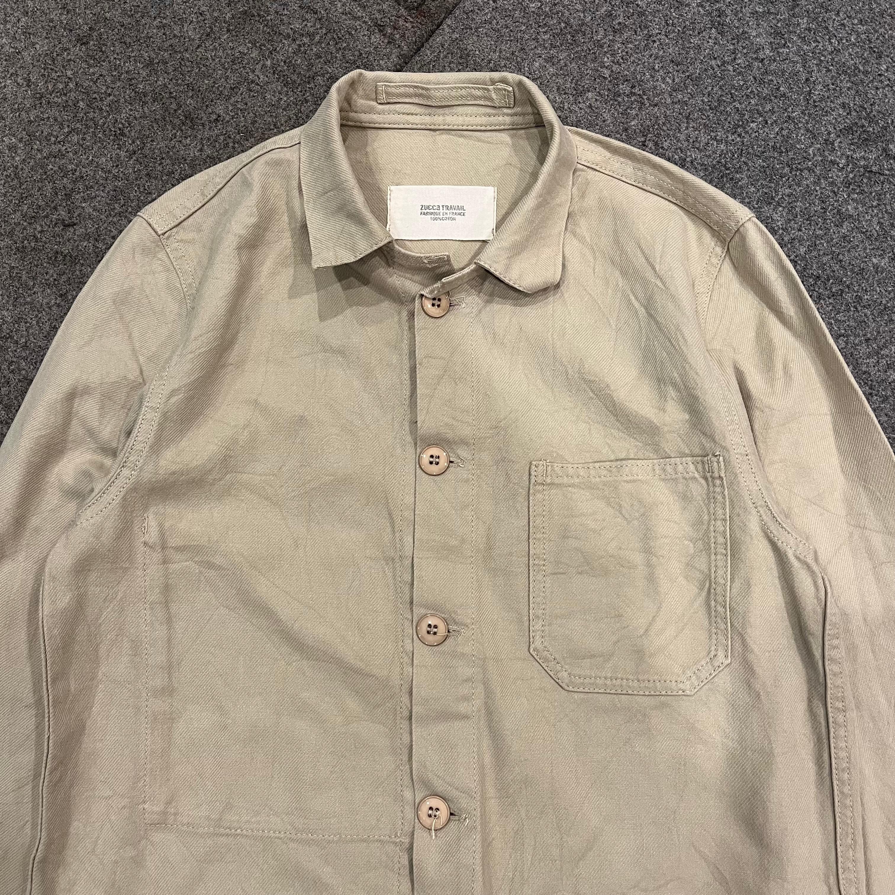 Issey Miyake × Japanese Brand × Zucca Vtg Zucca Travail Issey Miyake Chore Jacket Size US M / EU 48-50 / 2 - 2 Thumbnail