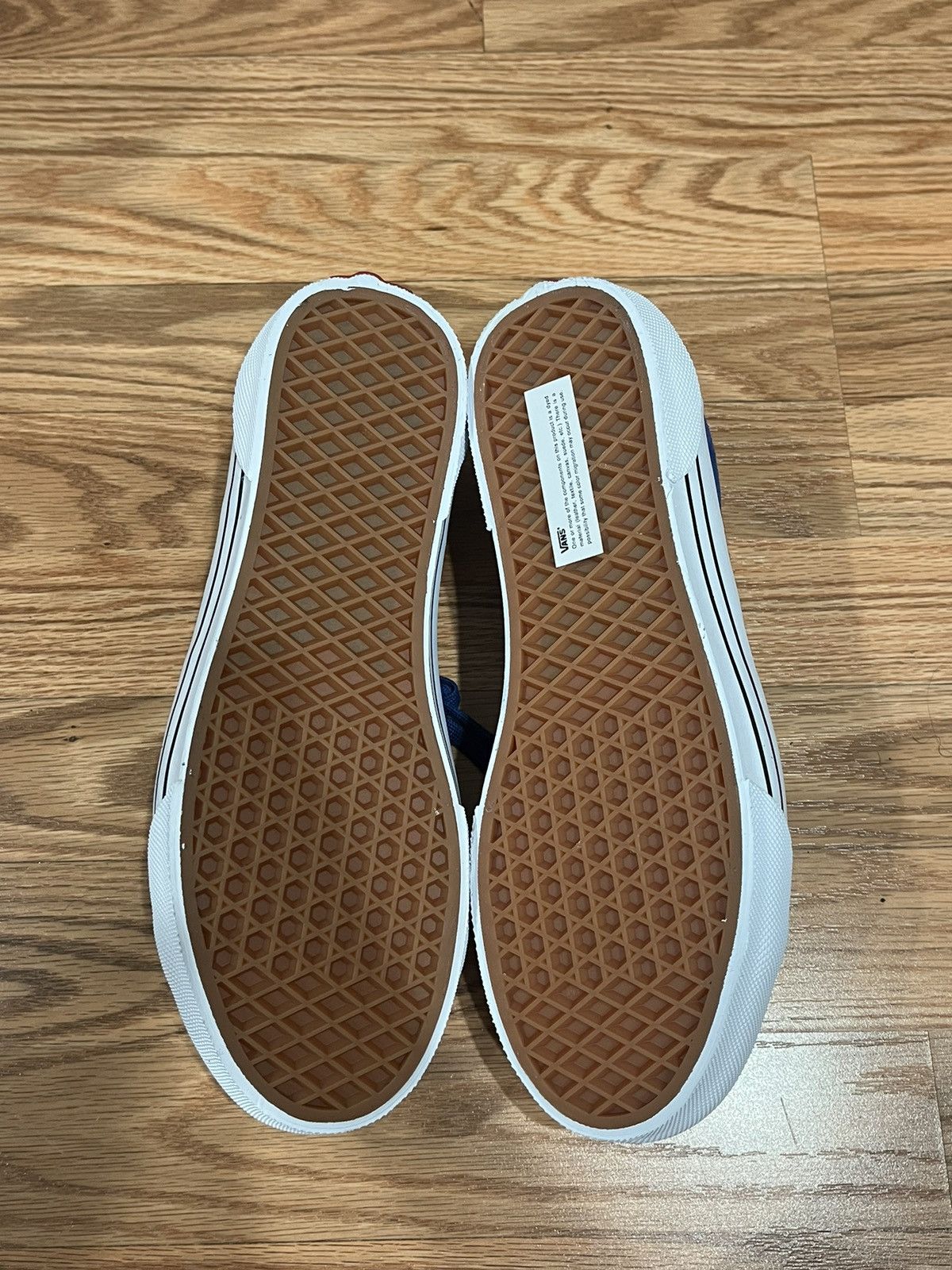 Supreme × Vans Supreme Fuck Em Blue Vans Size US 8.5 / EU 41-42 - 5 Thumbnail