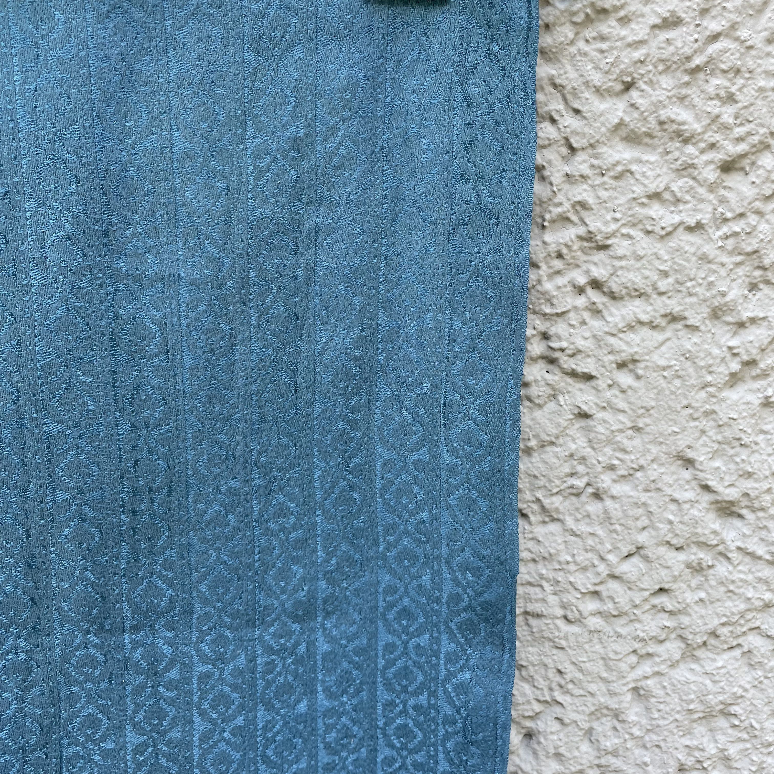 Comme des Garcons CDG Comme des Garcons Homme Plus Light Blue Rayon Scarf Size ONE SIZE - 2 Thumbnail