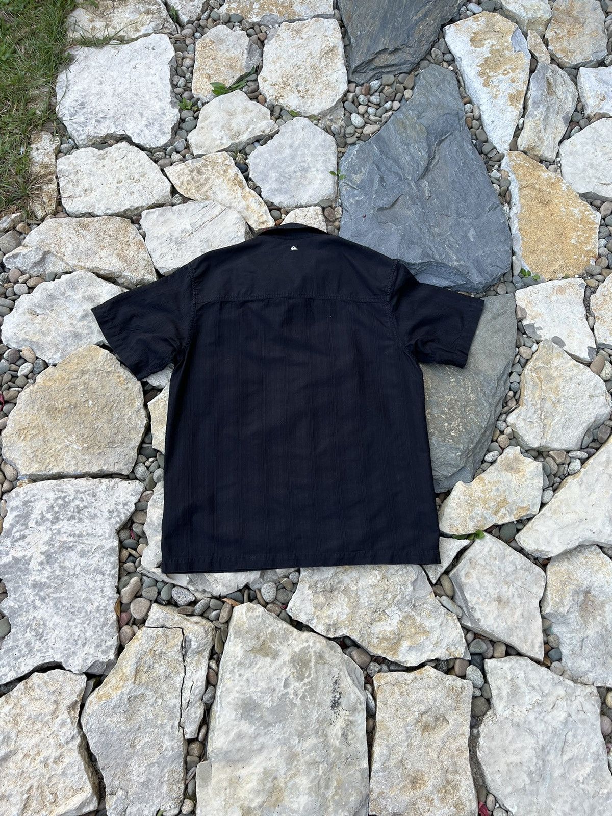 Quiksilver × Vintage Vintage Quiksilver y2k web logo genese shirt gorpcore Size US M / EU 48-50 / 2 - 2 Thumbnail