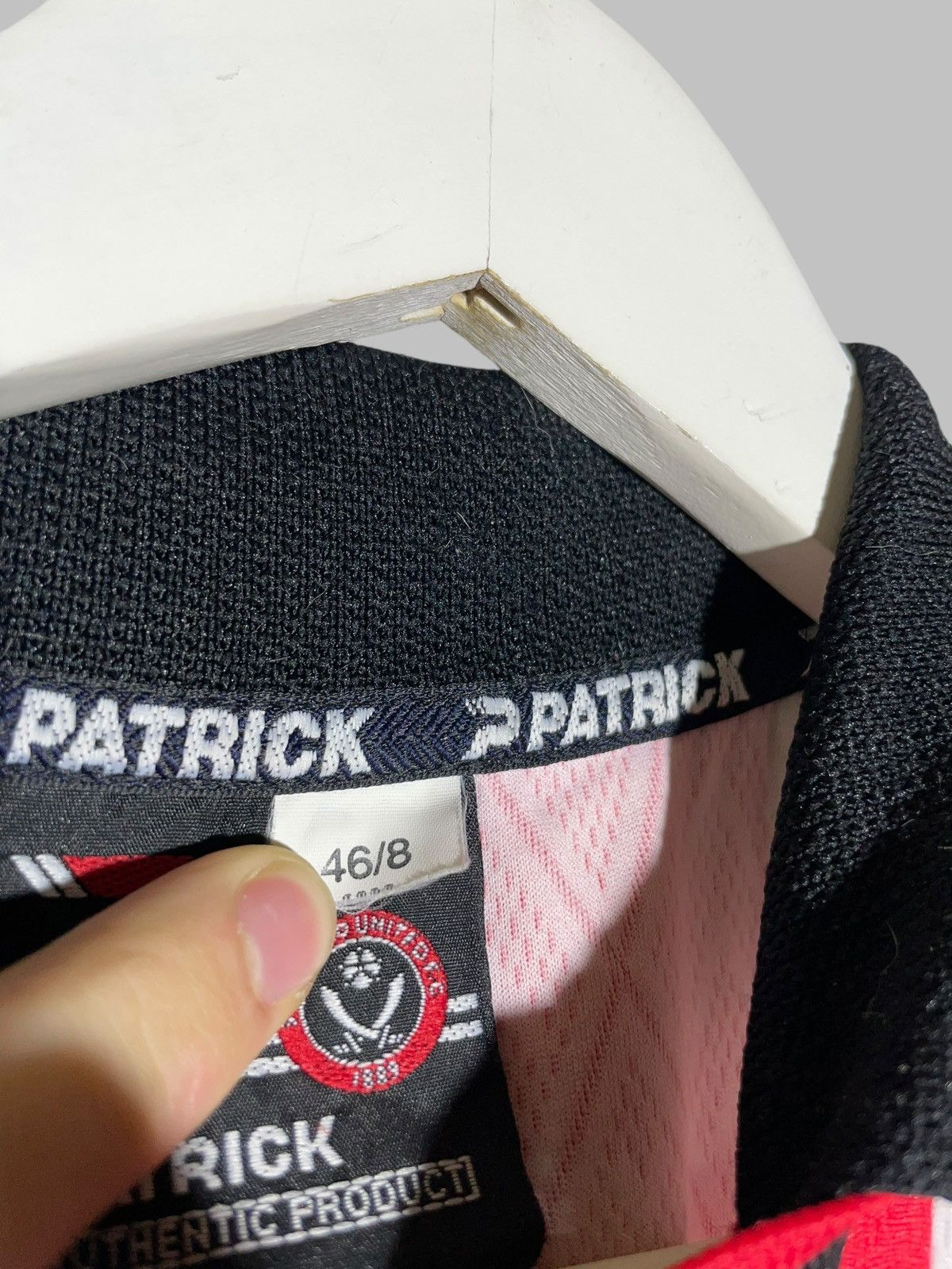 Vintage Sheffield United Patrick 2001/02 Vintage Home Football Shirt Size US XL / EU 56 / 4 - 13 Thumbnail