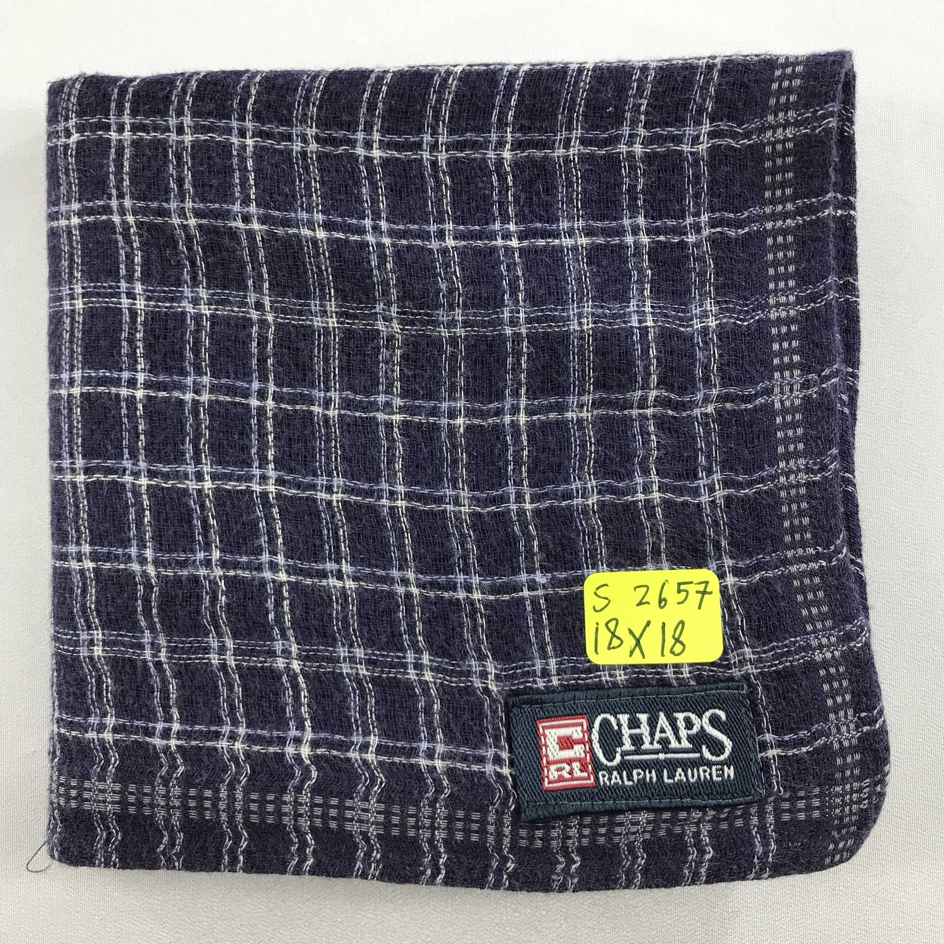Chaps Ralph Lauren × Vintage Chaps Ralph Lauren Handkerchief / Neckerchief - S2657 Size ONE SIZE - 5 Thumbnail