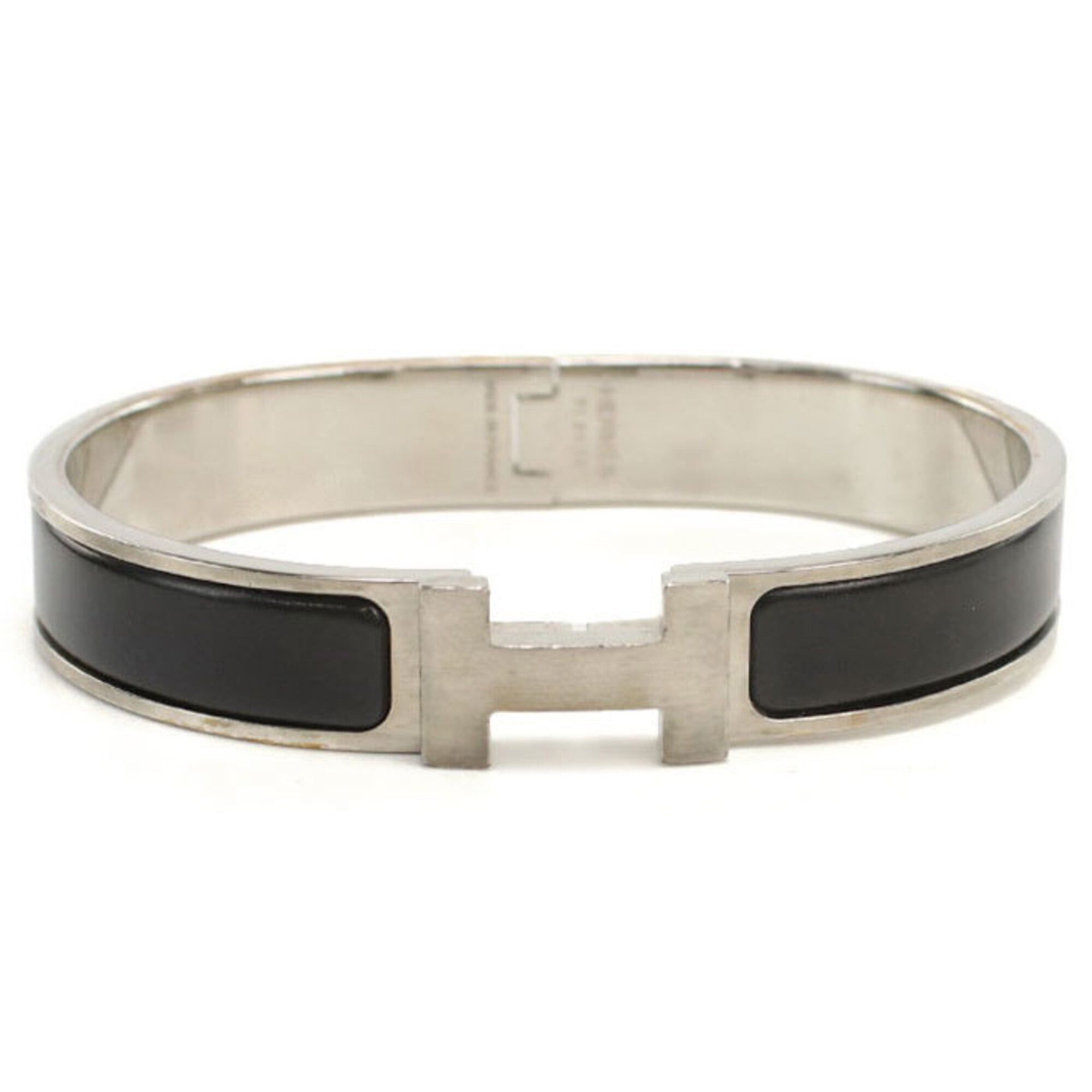 Hermes Hermes Click H Bracelet for Women, Silver Size ONE SIZE - 1 Thumbnail