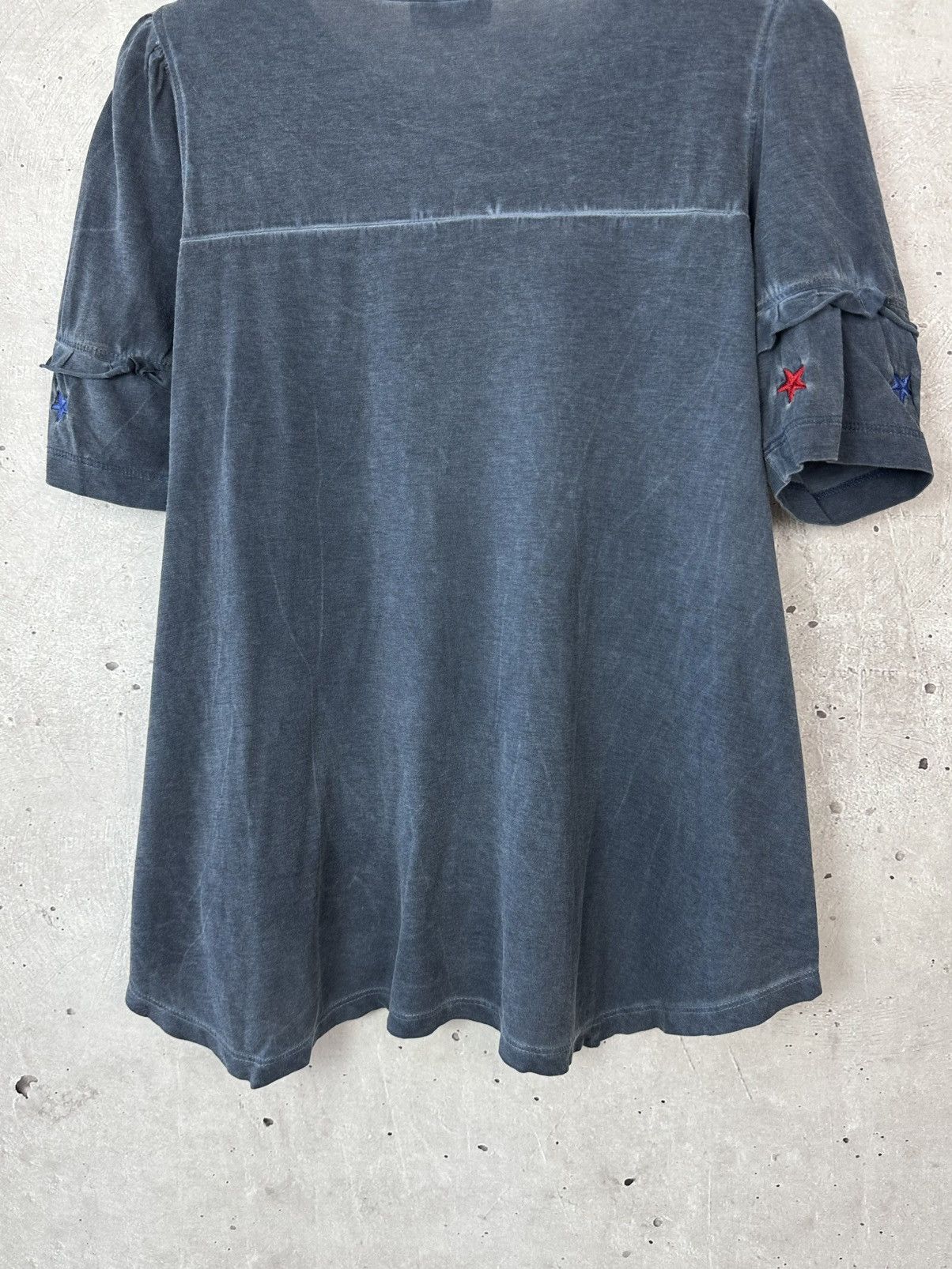 Diesel Diesel Flared Washed Blue Women’s T-shirt Size S / US 4 / IT 40 - 9 Thumbnail