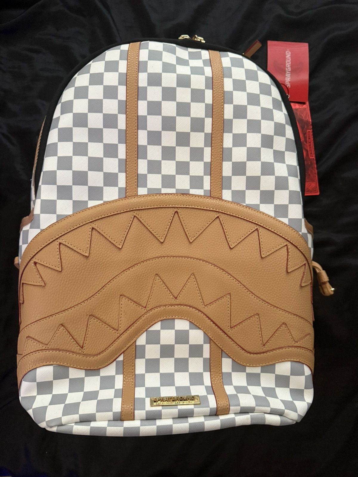 Sprayground Sprayground Henny Raceway Cream Backpack Size ONE SIZE - 1 Thumbnail