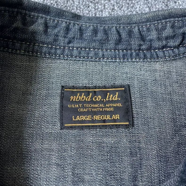 Neighborhood Neighborhood Embroidered Bird Denim Shirt Size US L / EU 52-54 / 3 - 4 Thumbnail