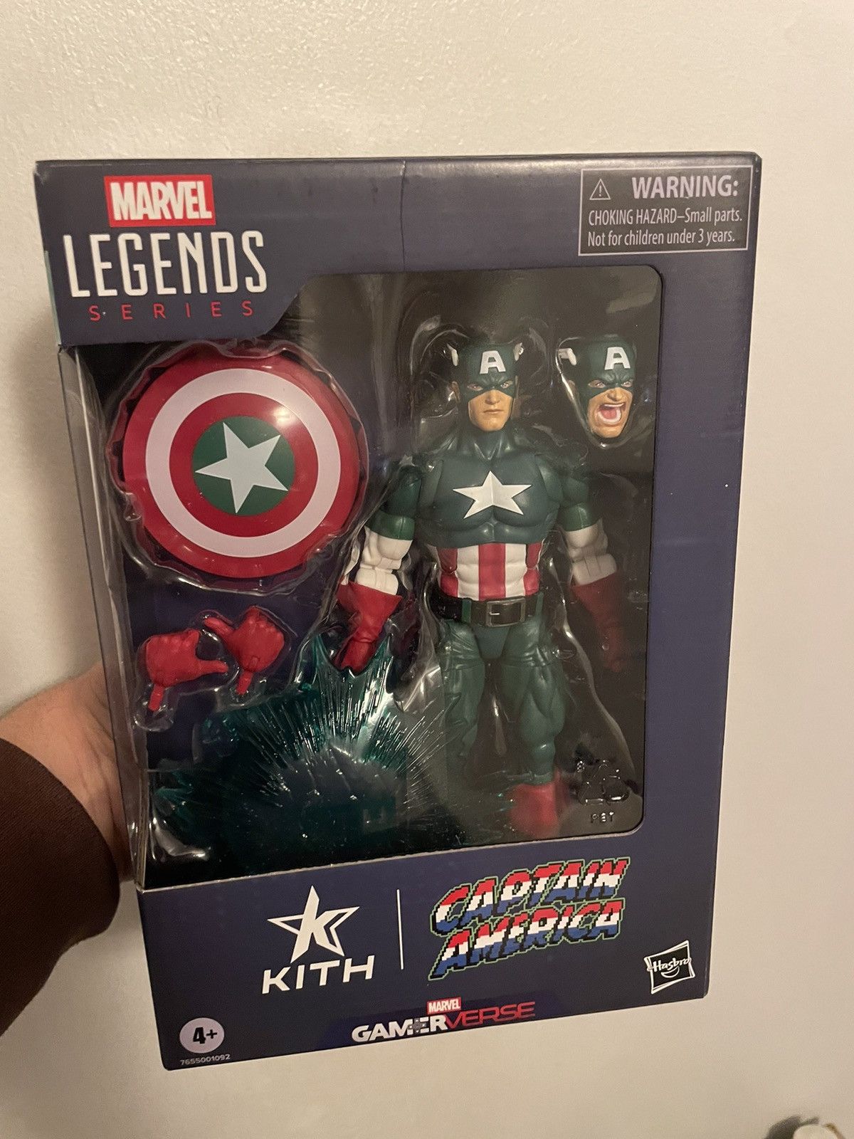 Kith Marvel Kith for hasbro legends Captain America player 2 Size ONE SIZE - 1 Thumbnail