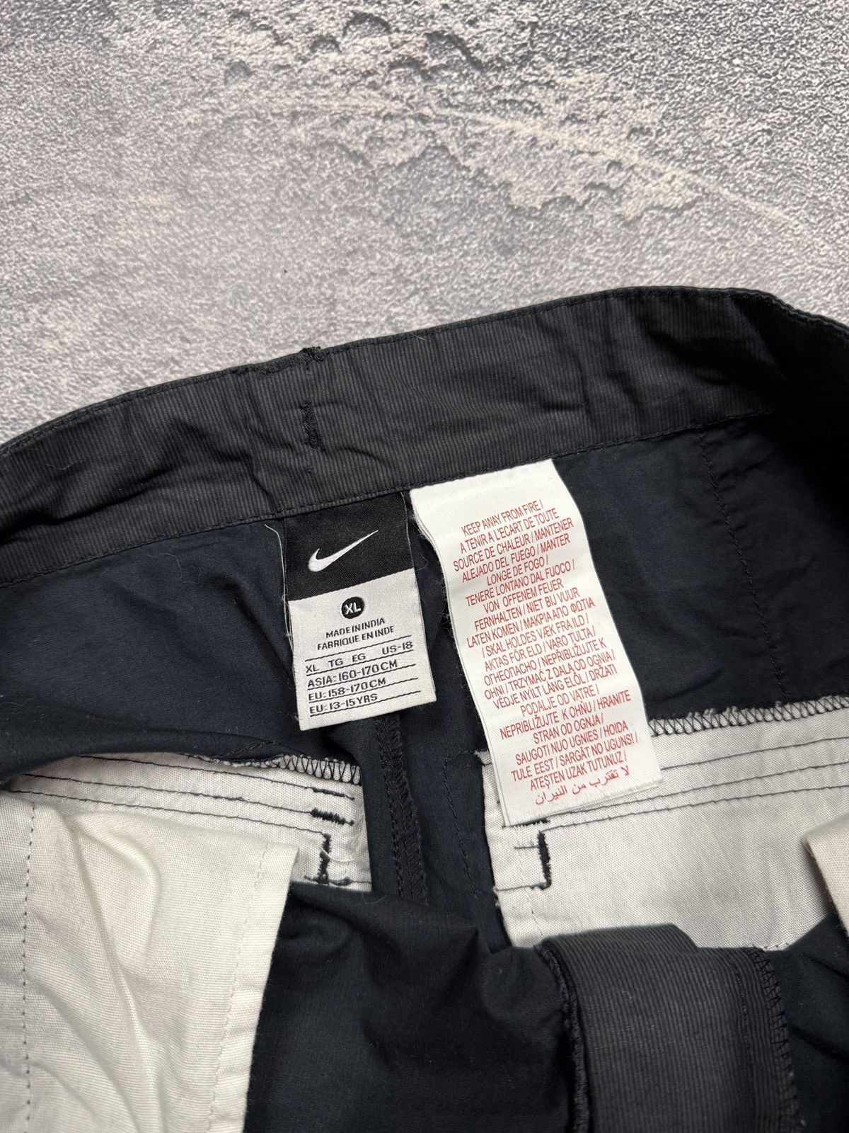 Nike × Nike ACG × Vintage Vintage Nike Cargo Shorts Small Logo Swoosh Y2K ACG Size US 30 / EU 46 - 5 Thumbnail