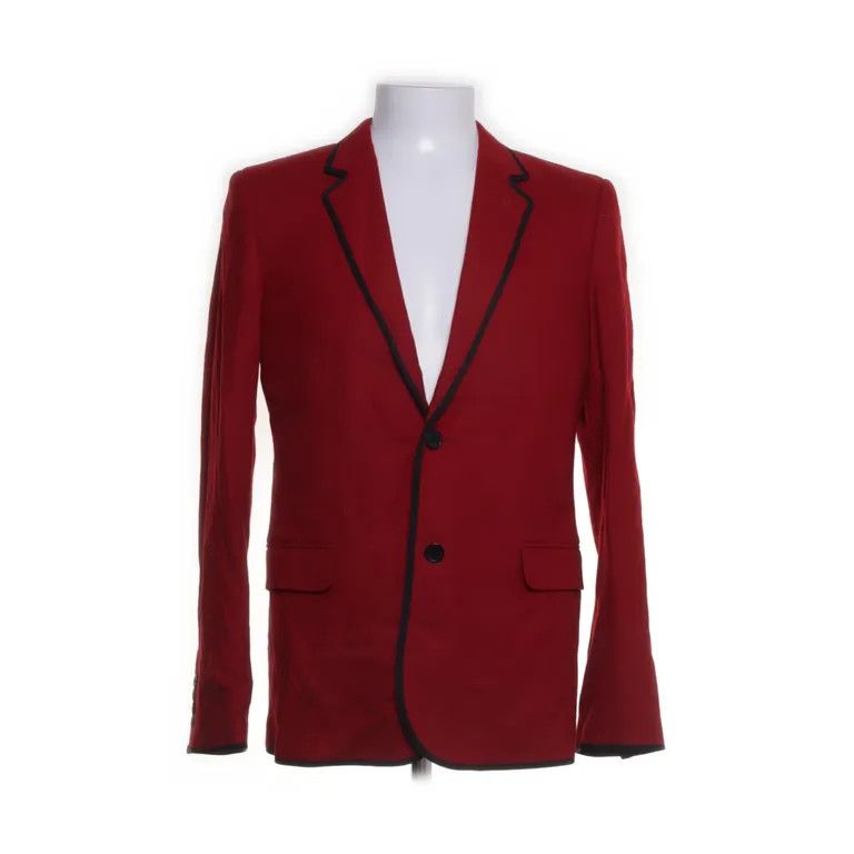 Saint Laurent Paris F/W14 Trimmed Le Smoking Blazer by Hedi Slimane Size US M / EU 48-50 / 2 - 1 Thumbnail