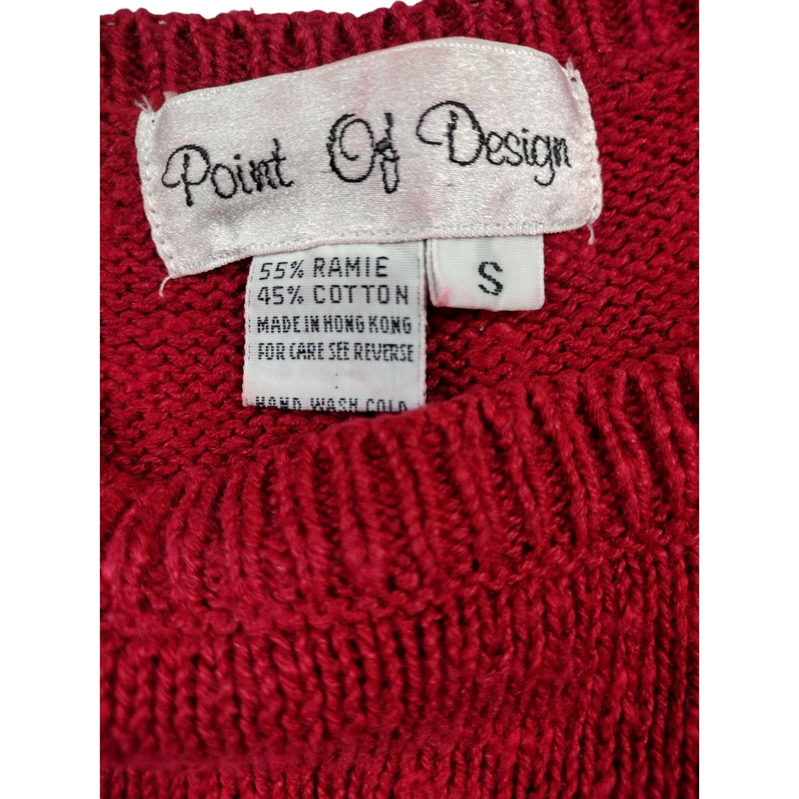 Vintage Vintage Round Neck Jewel Tone Sweater Size S / US 4 / IT 40 - 8 Thumbnail
