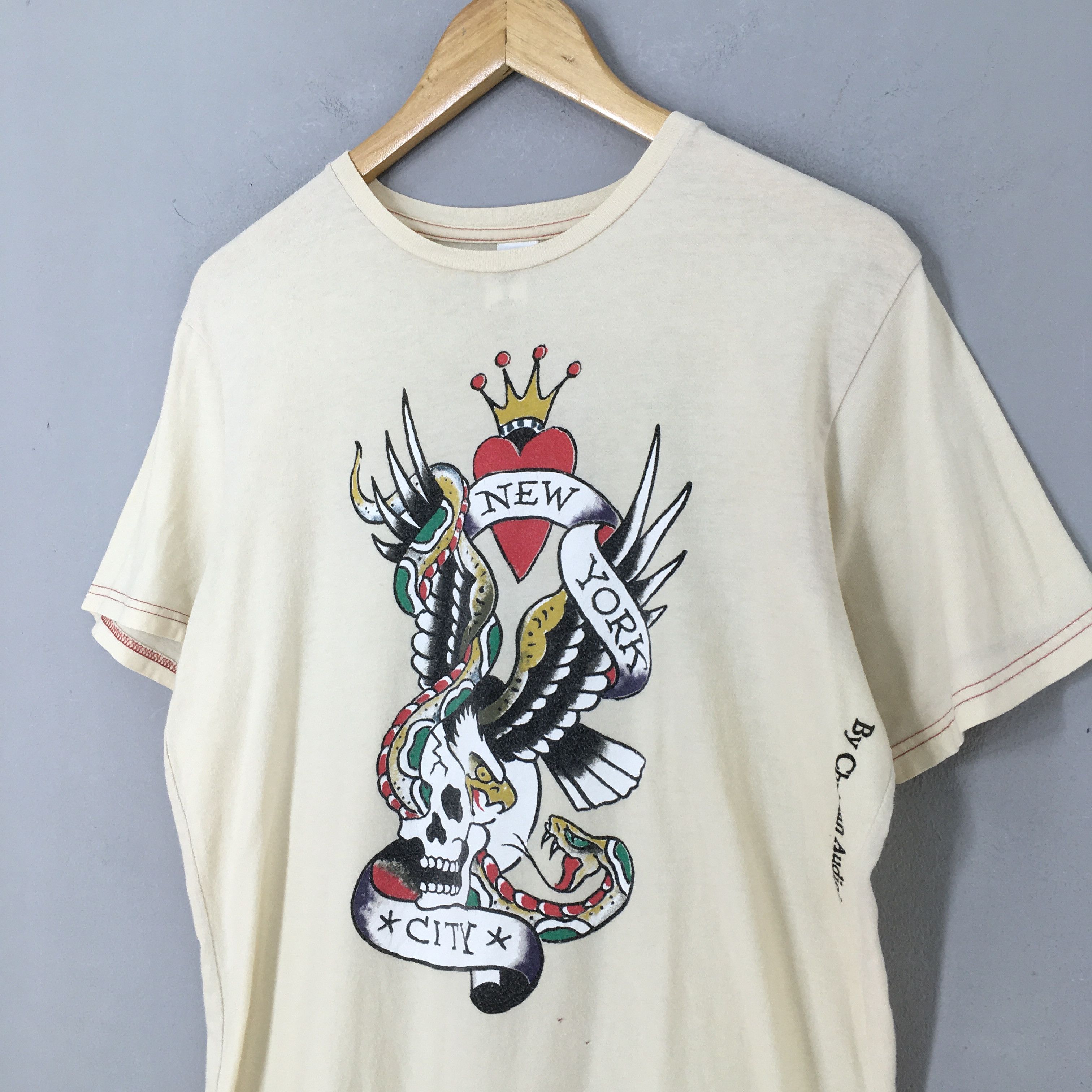 Christian Audigier × Ed Hardy × Vintage Vintage Don Ed Hardy Christian Audiegier Tatoo Medium Size US M / EU 48-50 / 2 - 3 Thumbnail