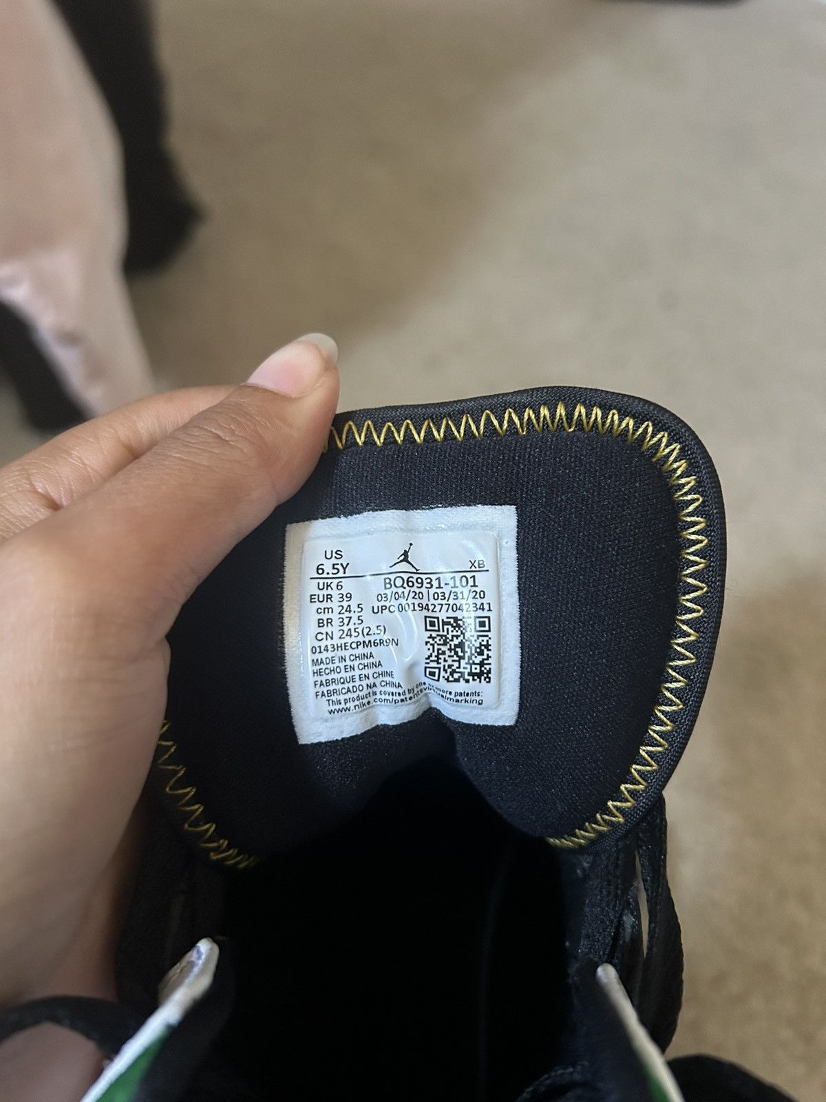 Jordan Brand Jordan 1 Mid - Oakland Size US 6.5 / EU 39-40 - 4 Thumbnail