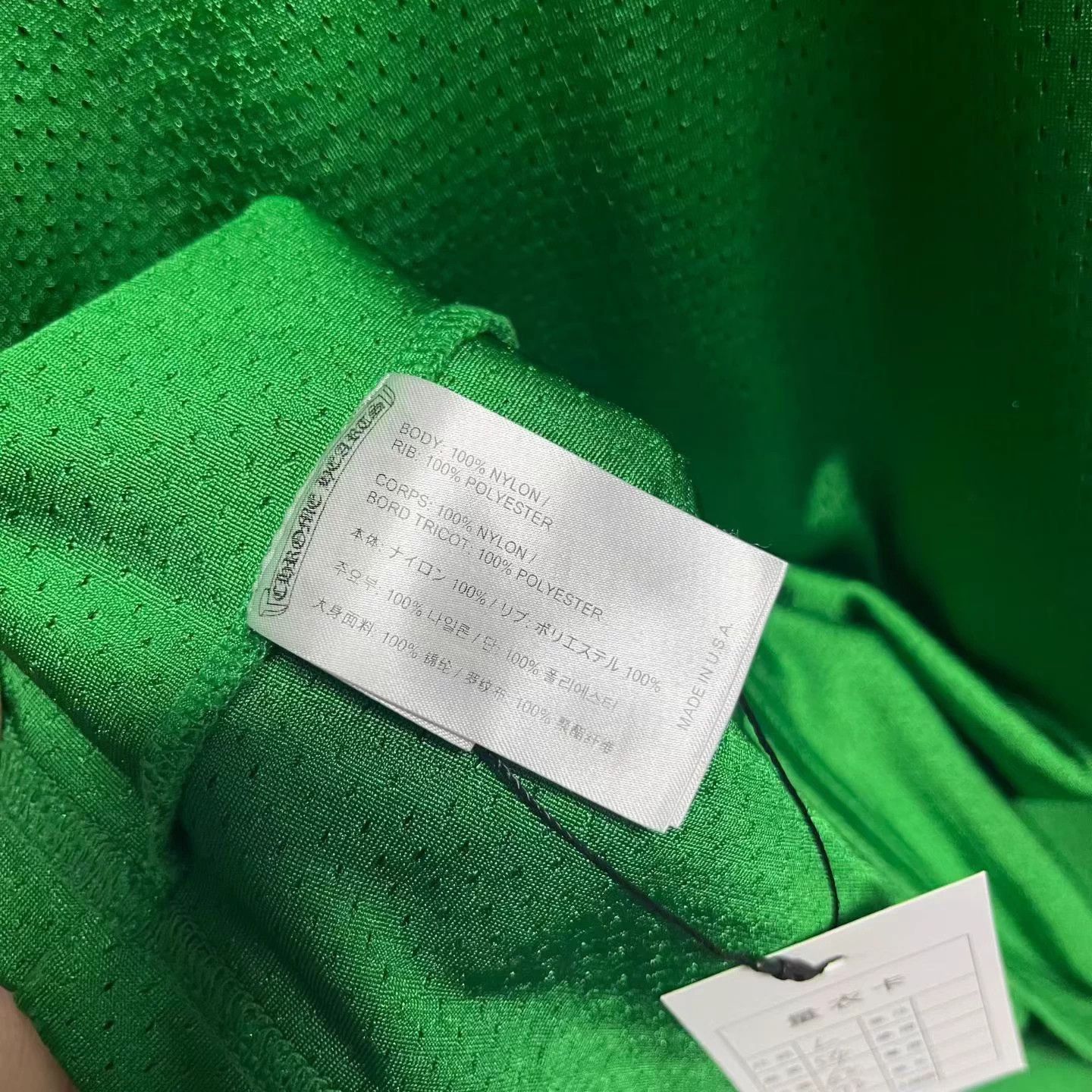 Chrome Hearts Chrome Hearts Green Logo V-neck Short Sleeve Tee L Size US L / EU 52-54 / 3 - 4 Thumbnail
