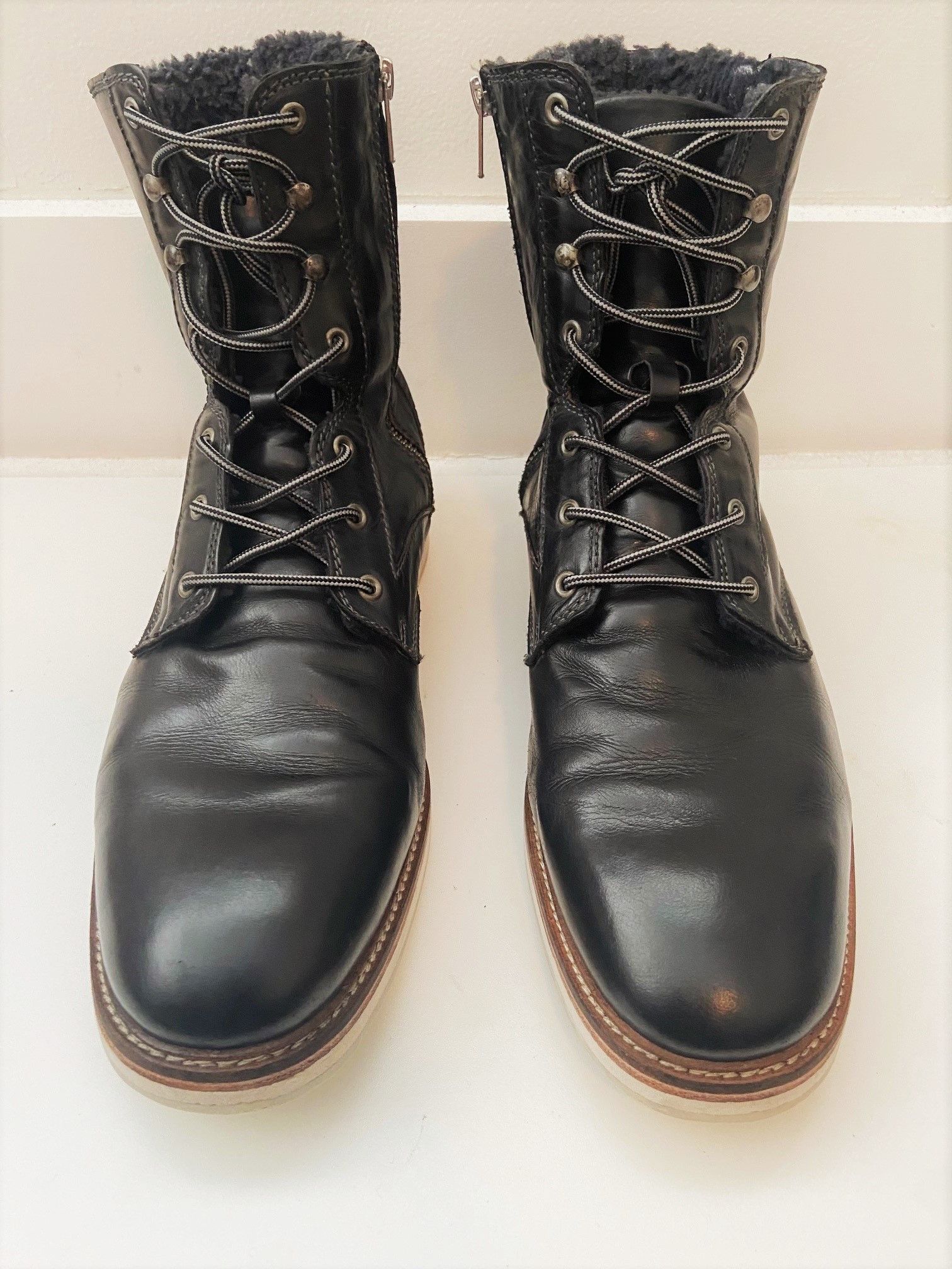 Allsaints Winter Boots Sherpa Lined Size US 11 / EU 44 - 4 Thumbnail