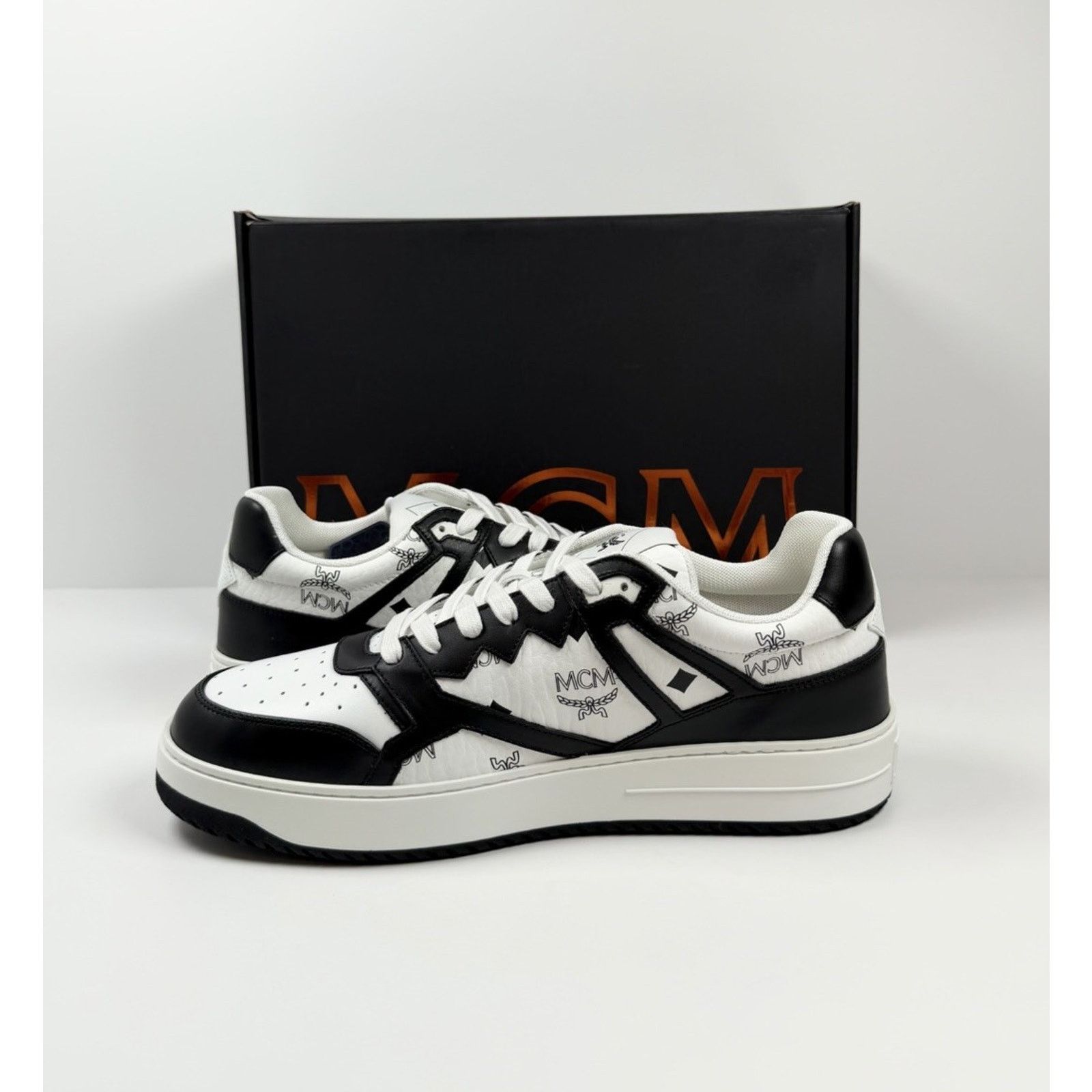 MCM Size 12 - MCM Neo Terrain Visetos Low Sneakers NEW! Size US 12 / EU 45 - 6 Thumbnail