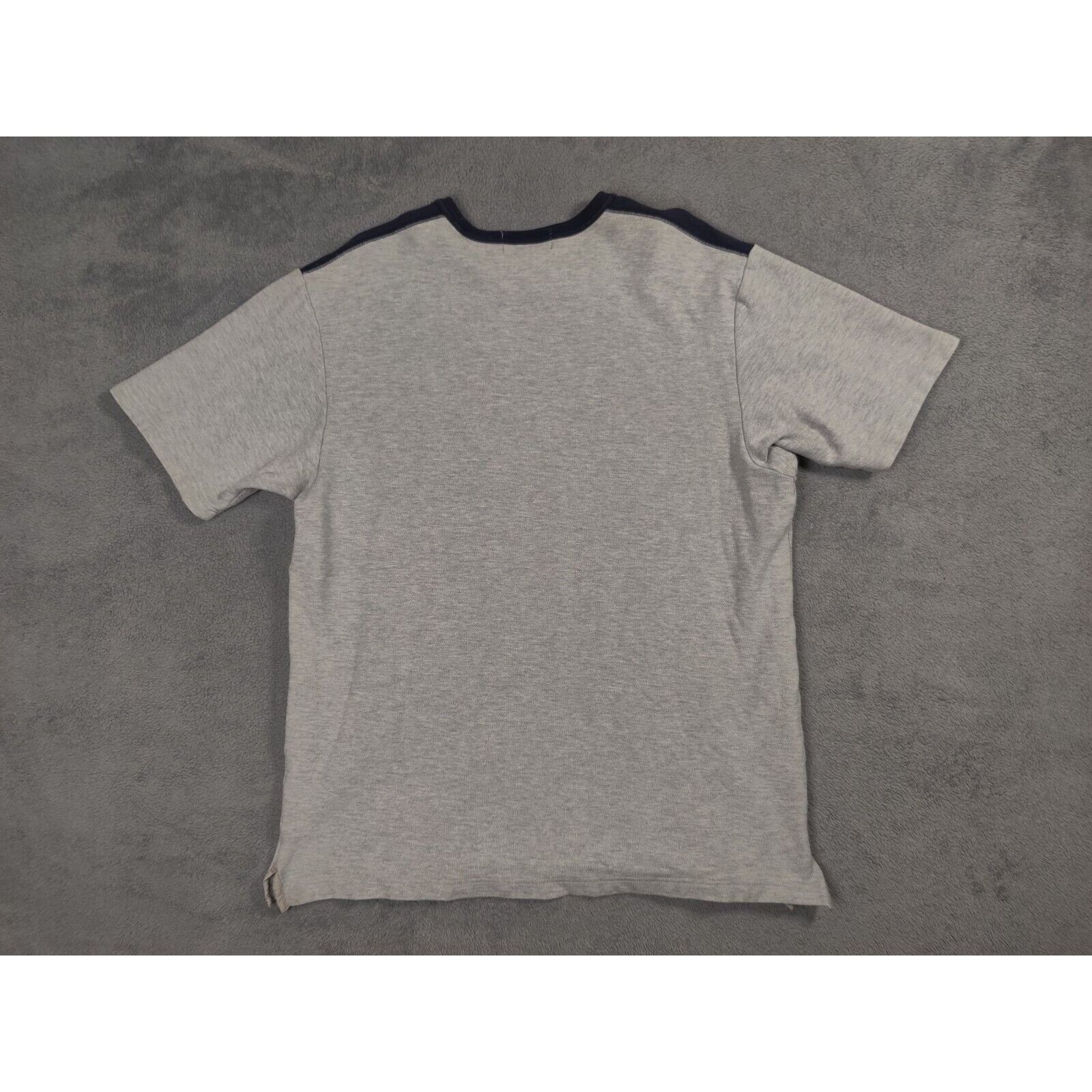 Eddie Bauer Eddie Bauer Shirt Adult Mens Large Solid Gray Short Sleeve Size US L / EU 52-54 / 3 - 5 Thumbnail