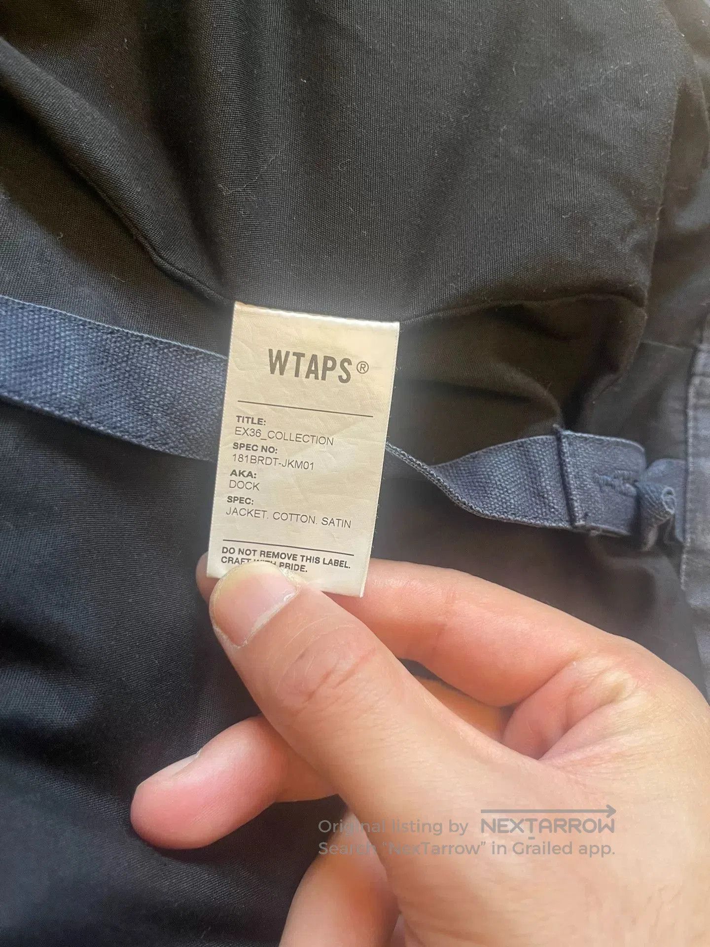 Other WTAPS 18SS DOCK/JACKET COTTON. Size US L / EU 52-54 / 3 - 4 Thumbnail