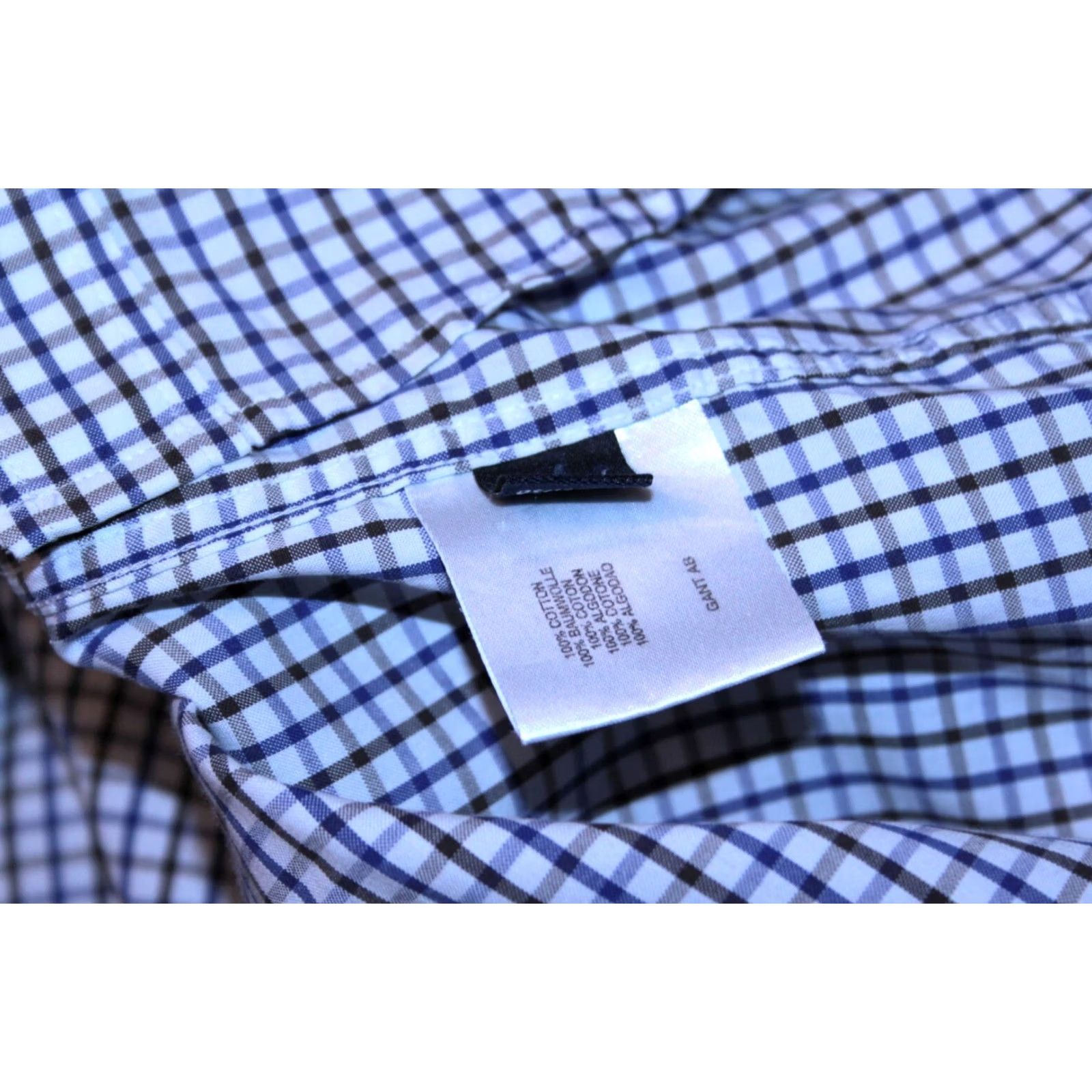 Gant GANT Heritage Pinpoint mens shirt Size M E-Z fit Multicoloured Button-Up Collared Long Sleeve Casual Shirts Mens Size US M / EU 48-50 / 2 - 7 Thumbnail