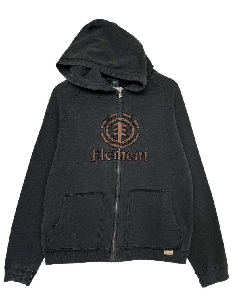 Etnies Vintage Element Y2K Skater Baggy Boxy Hoodie Size US M / EU 48-50 / 2 - 1 Preview