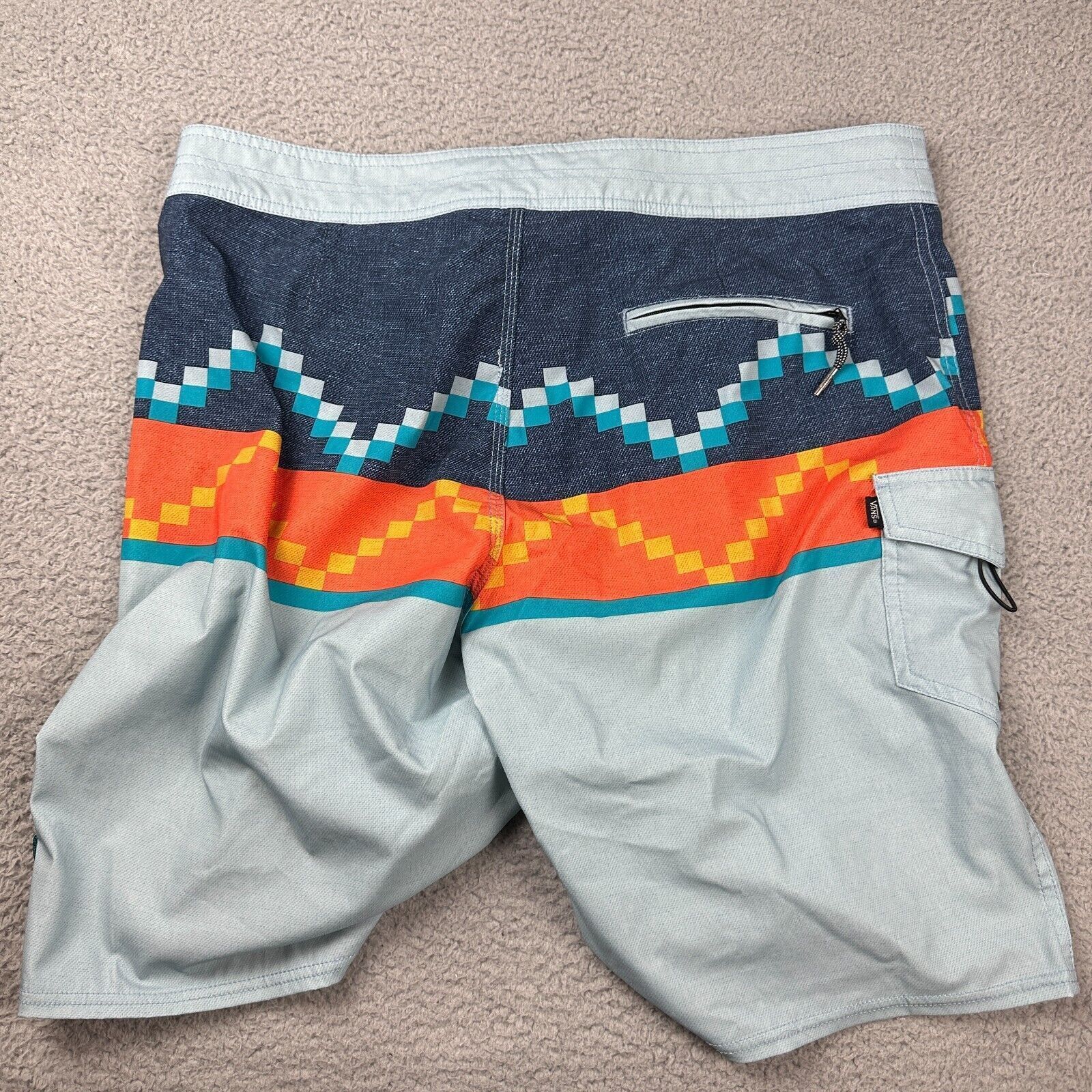 Vans Vans Nathan Fletcher Board Shorts Multi Color Swim Suit Size US 36 / EU 52 - 6 Thumbnail