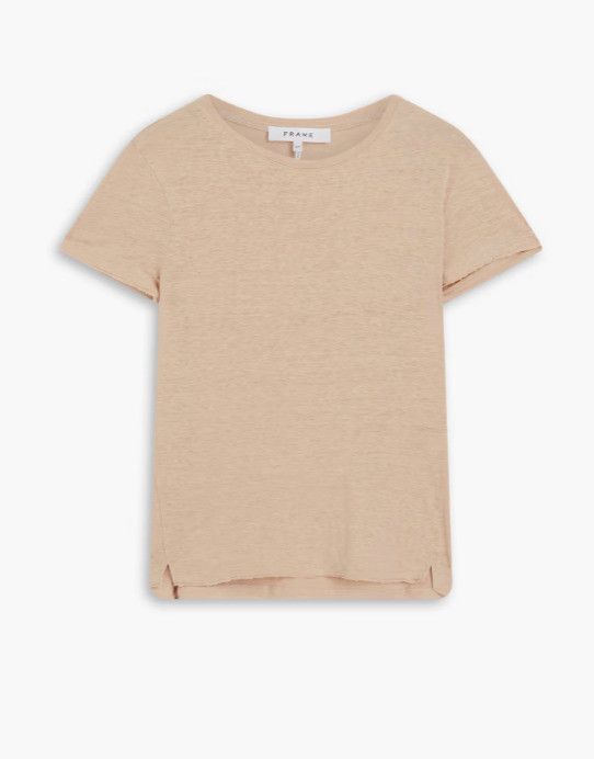 Frame Frame Organic Linen Easy True Tee Blush ( S ) Size S / US 4 / IT 40 - 4 Thumbnail